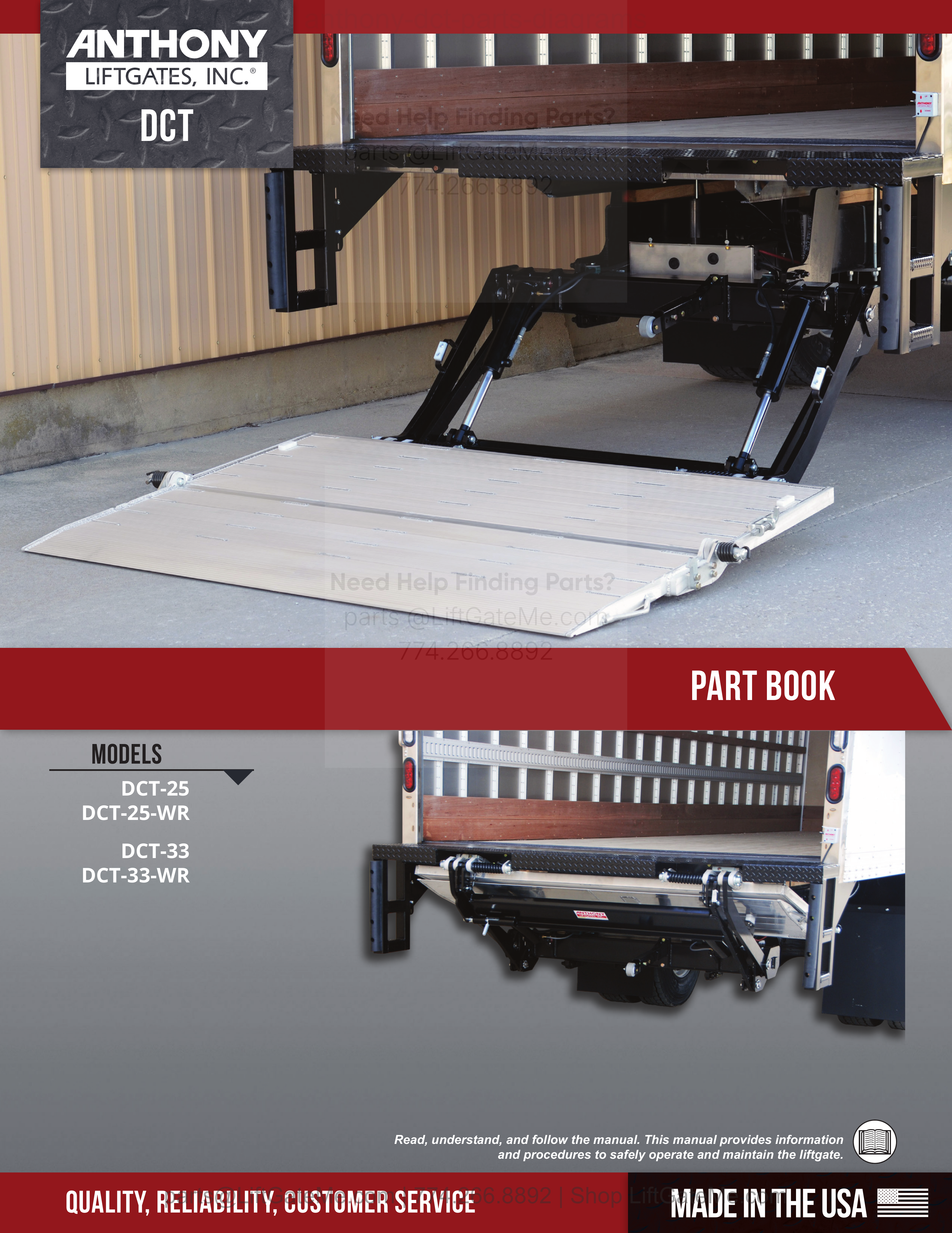 OEM manual reference cover