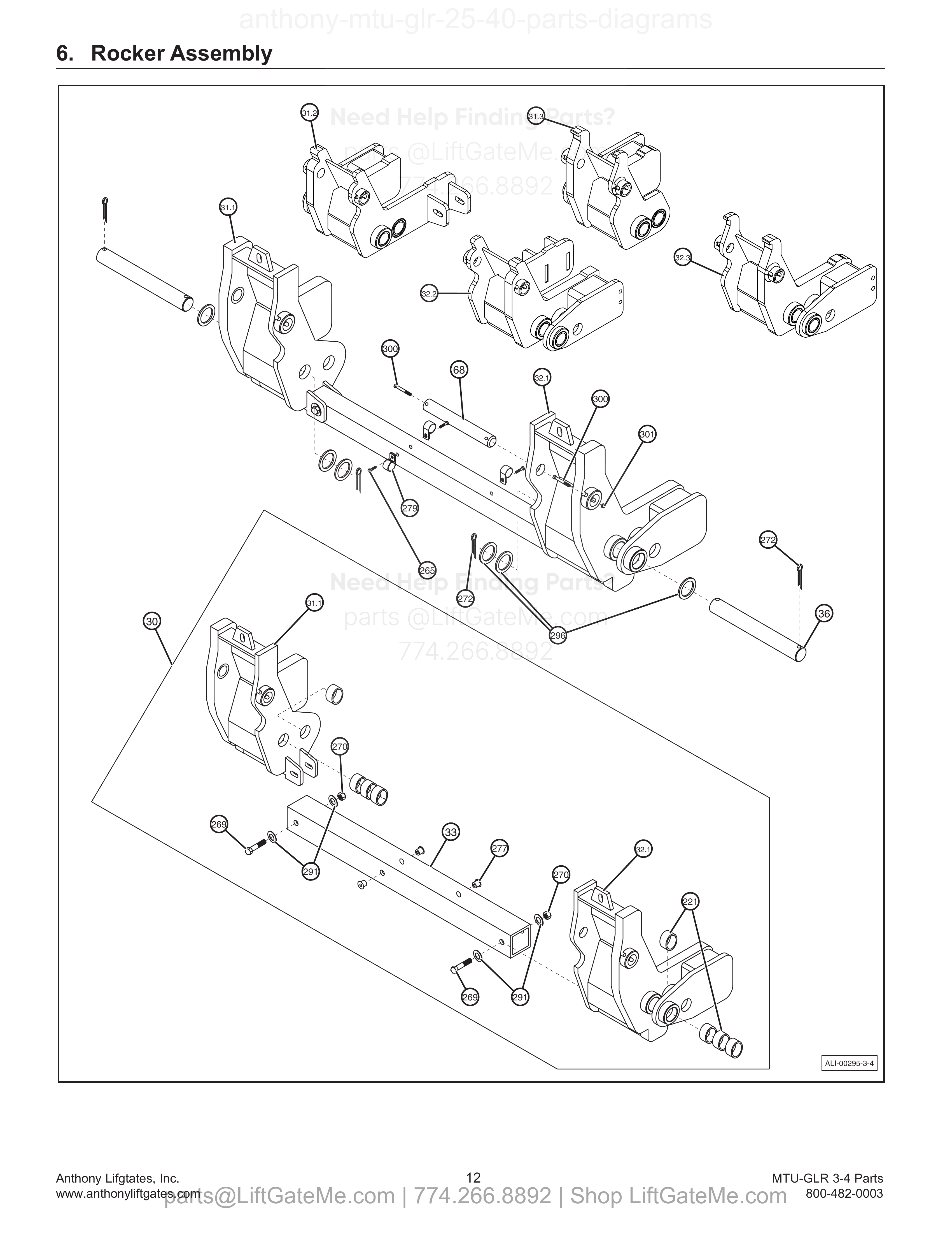 Rocker Assembly diagram