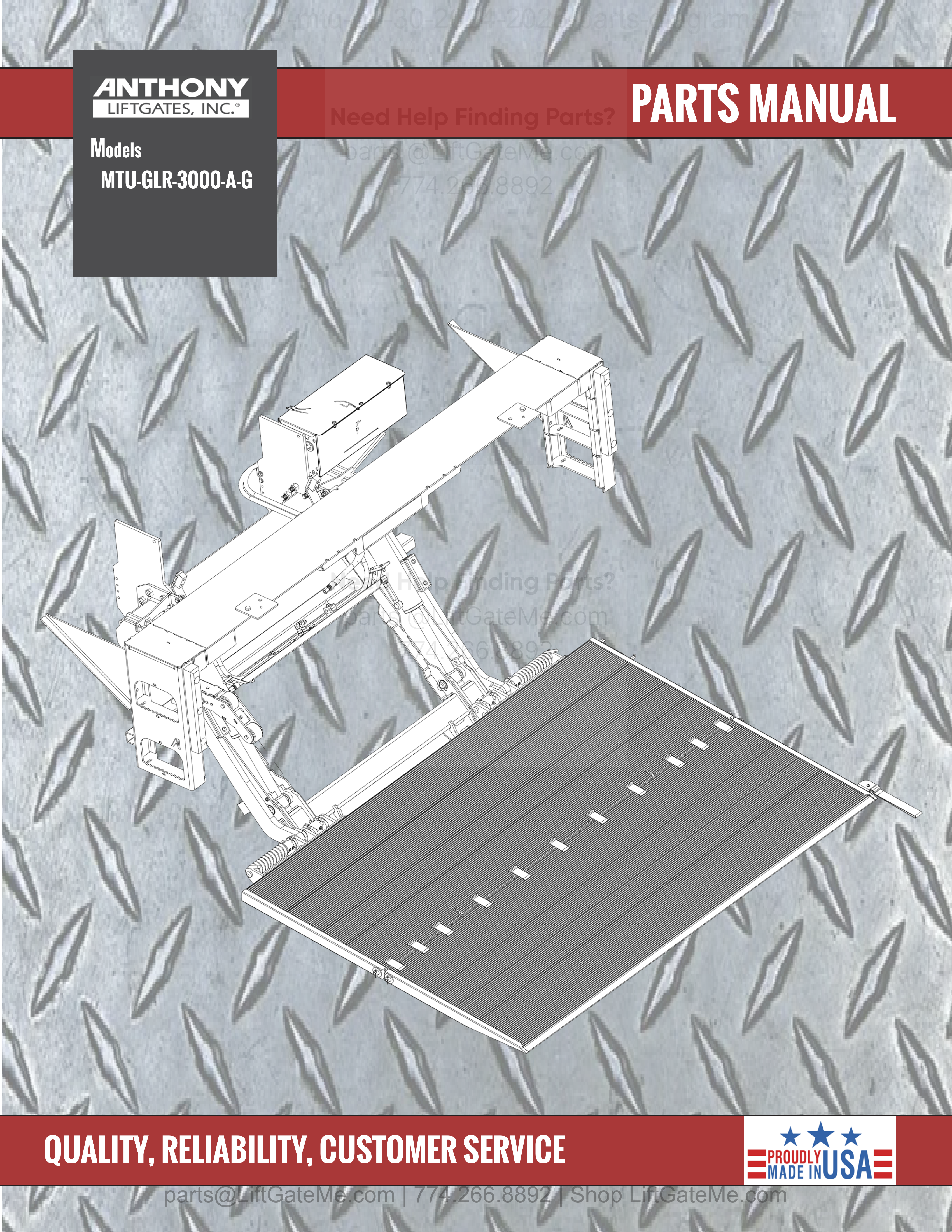 OEM manual reference cover