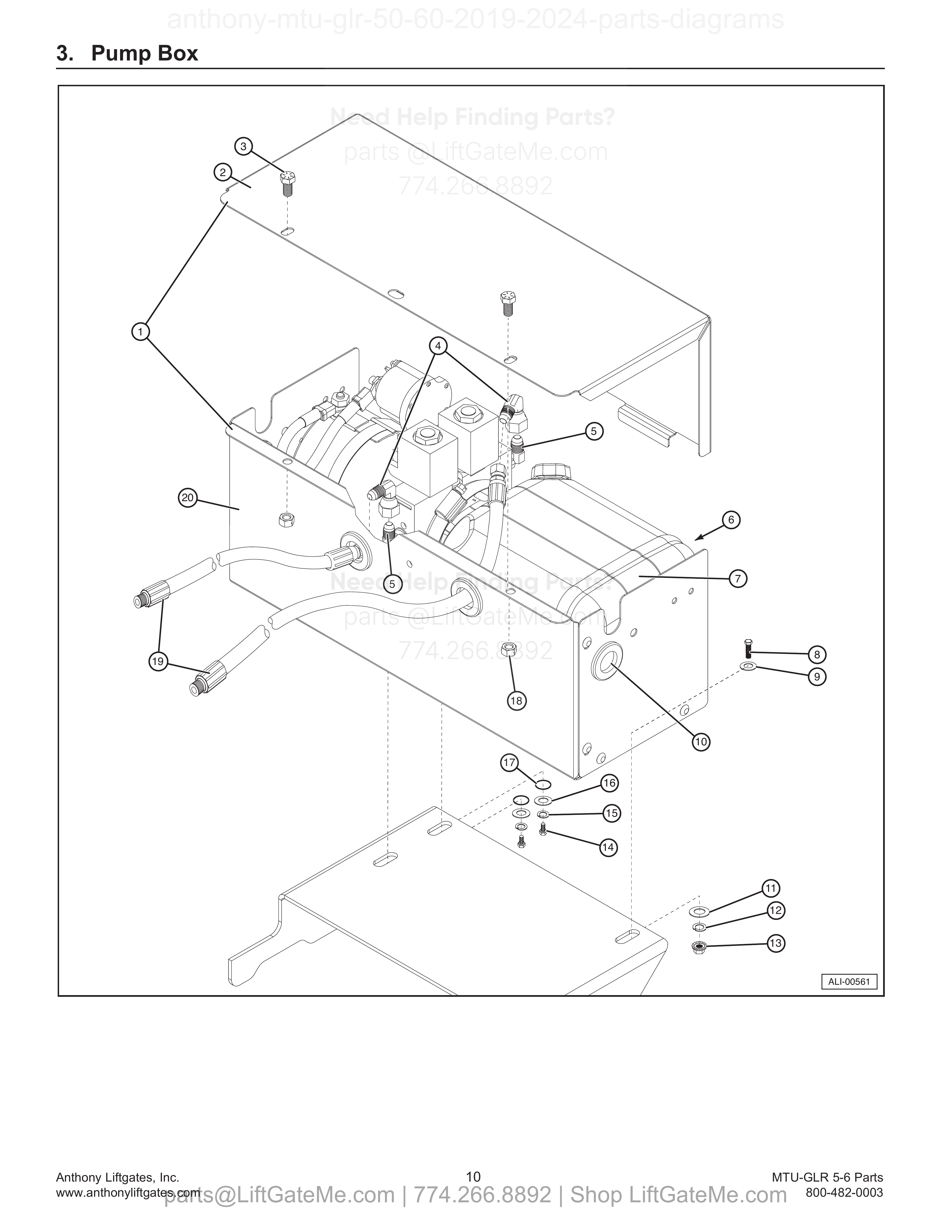 3. Pump Box diagram