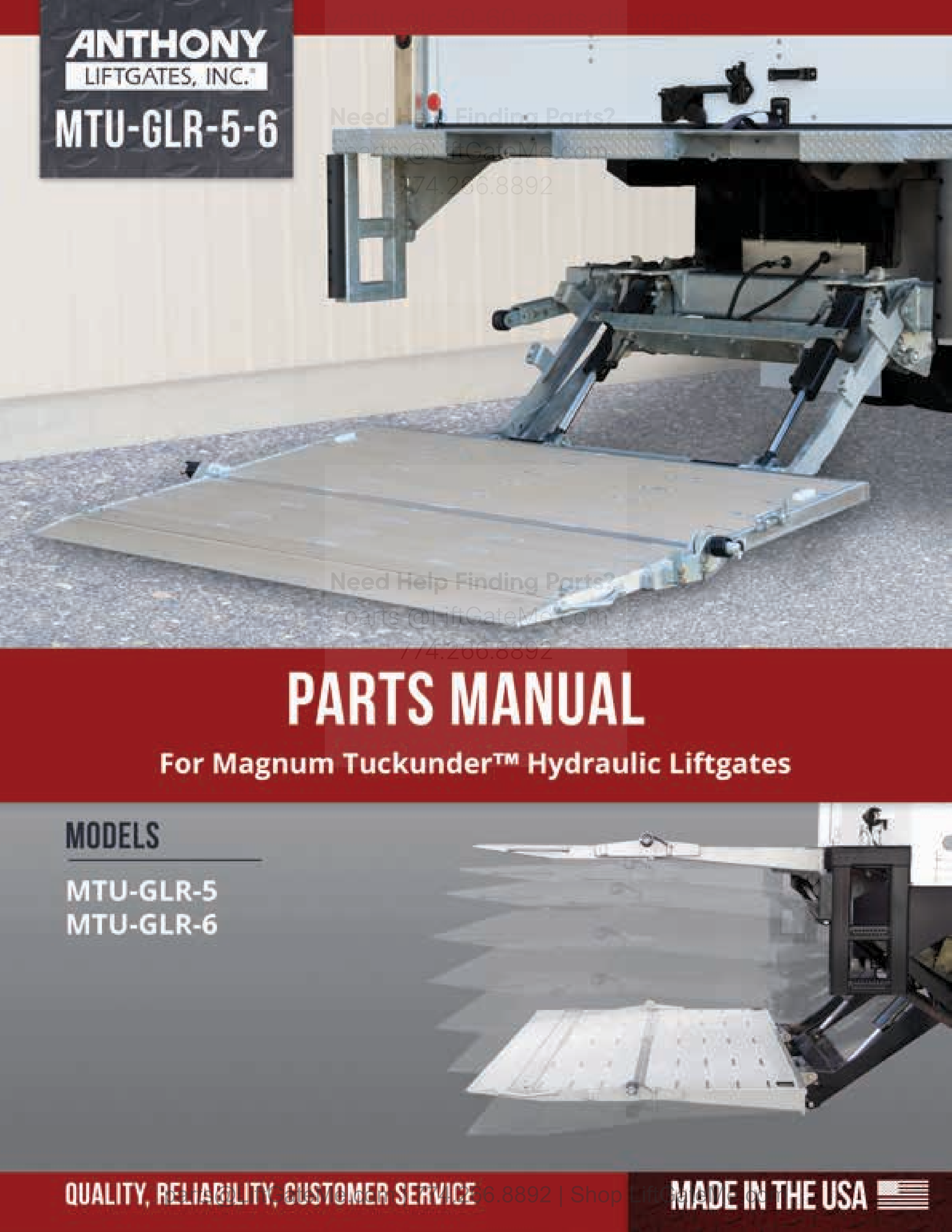 OEM manual reference cover