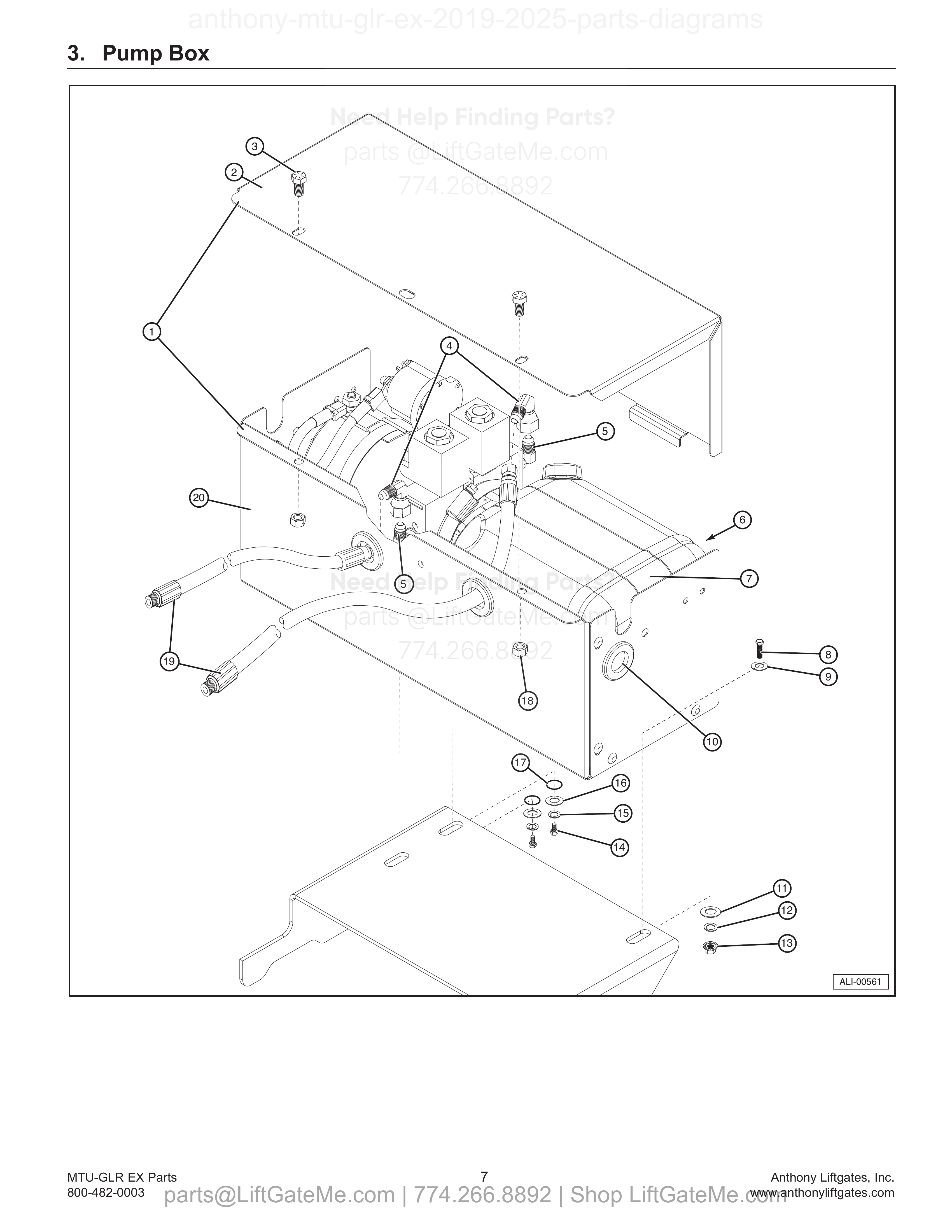 Pump Box diagram