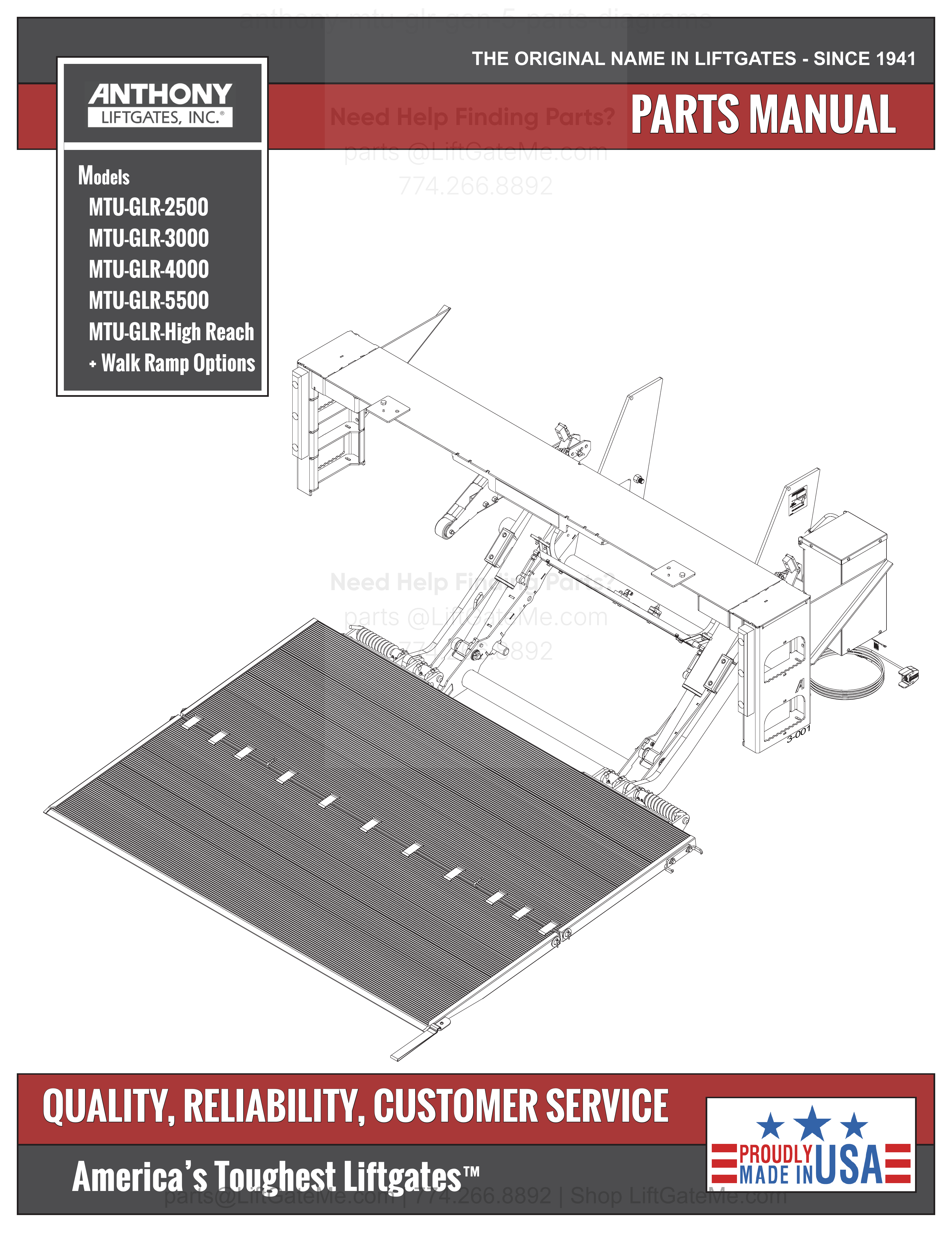 OEM manual reference cover