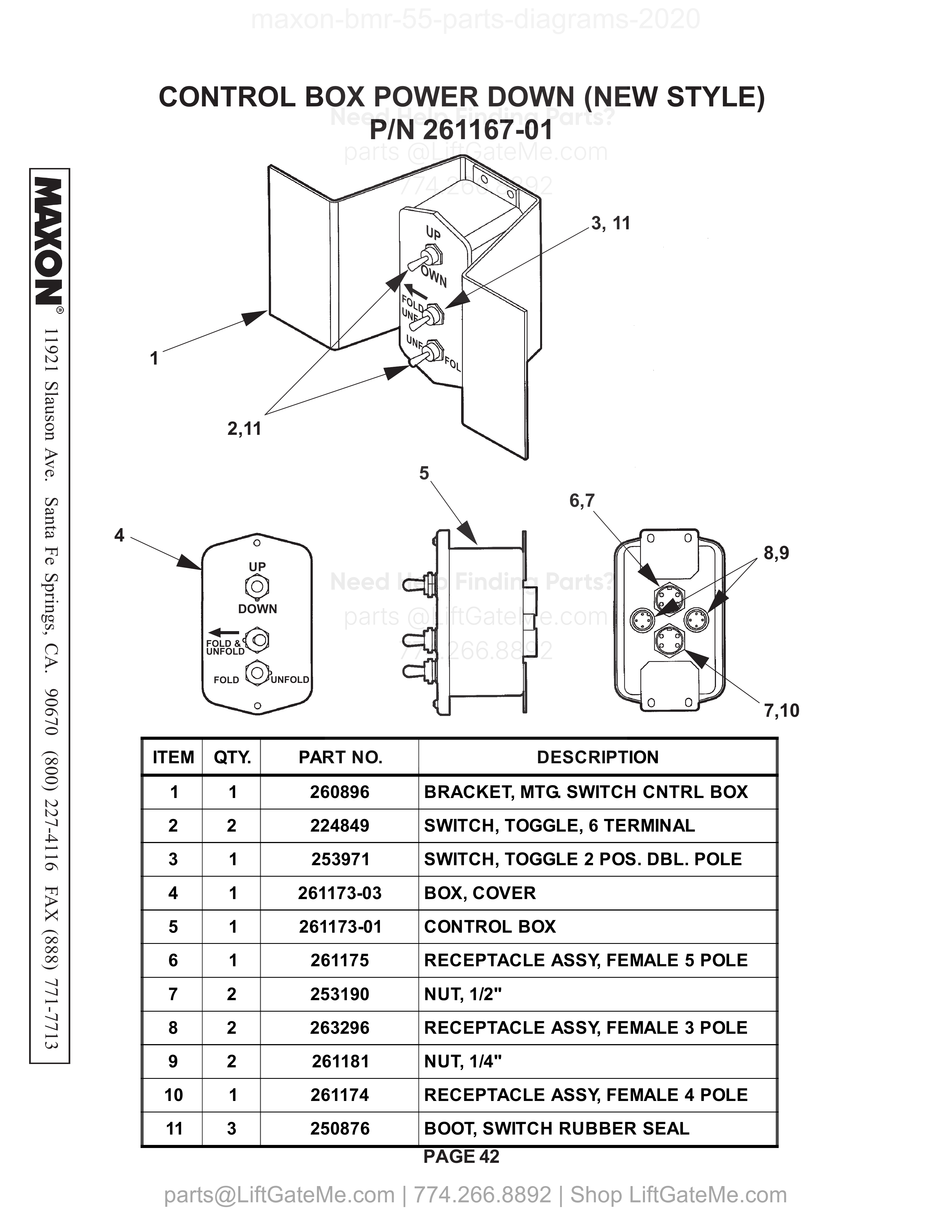 CONTROL BOX POWER DOWN (NEW STYLE) diagram