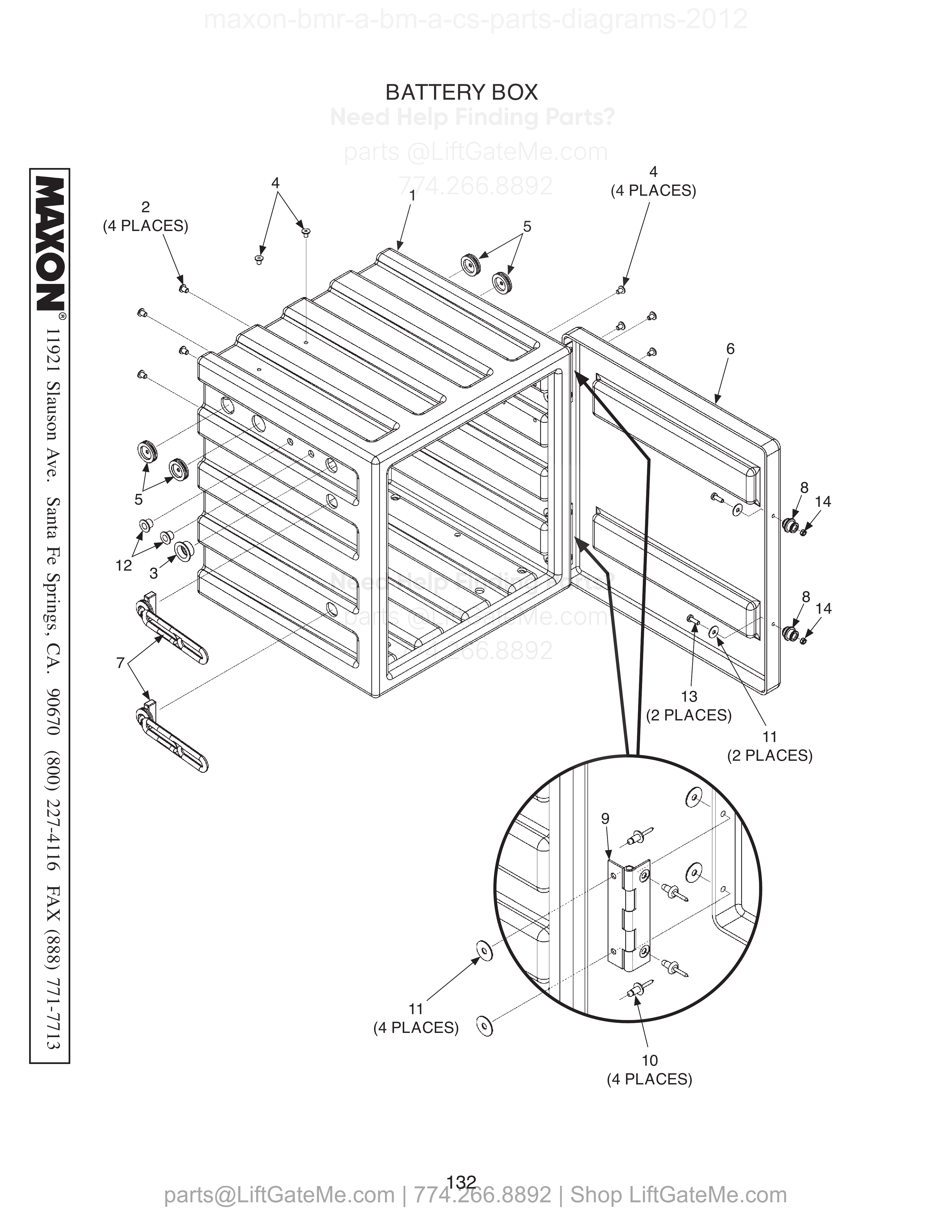 BATTERY BOX diagram
