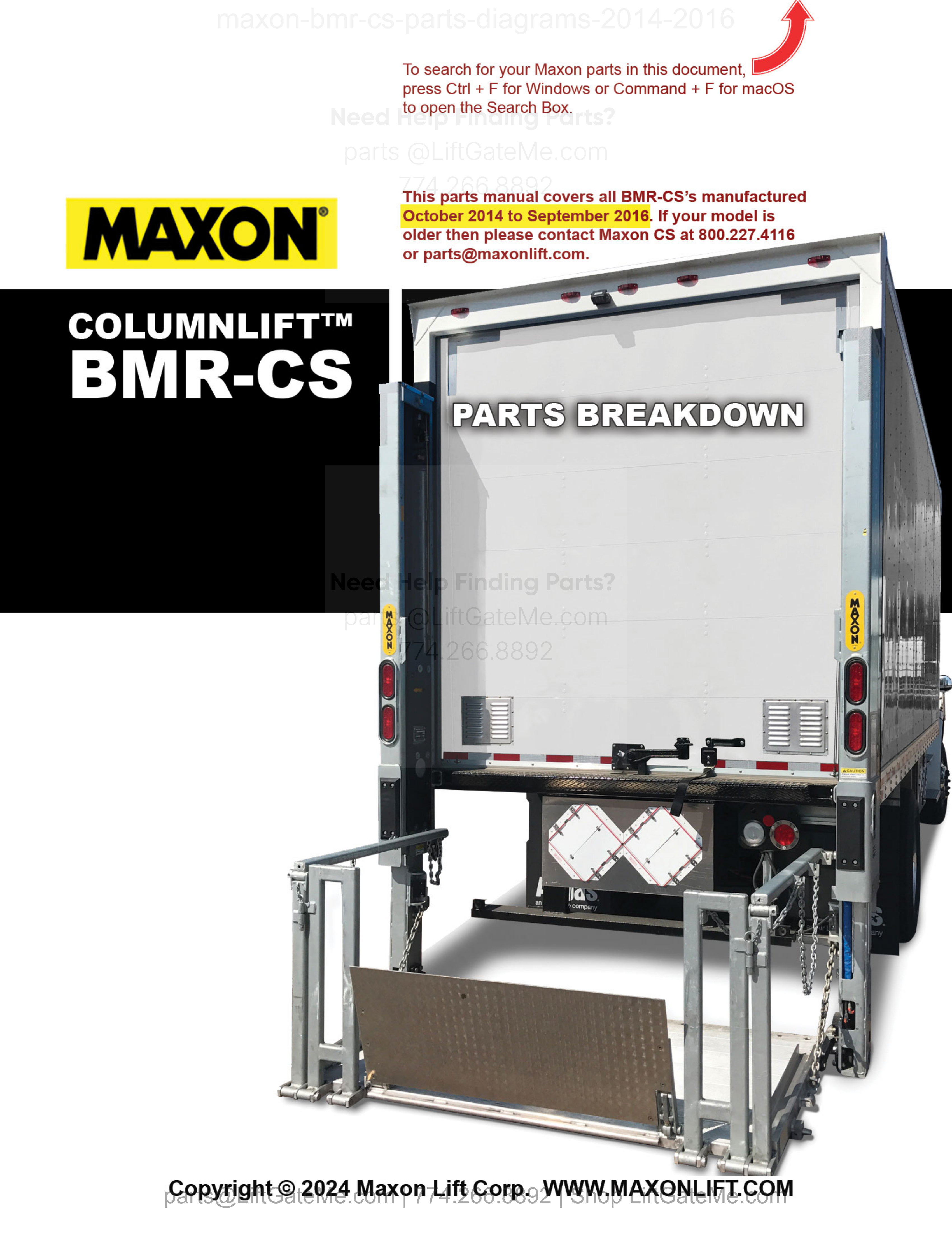 OEM manual reference cover