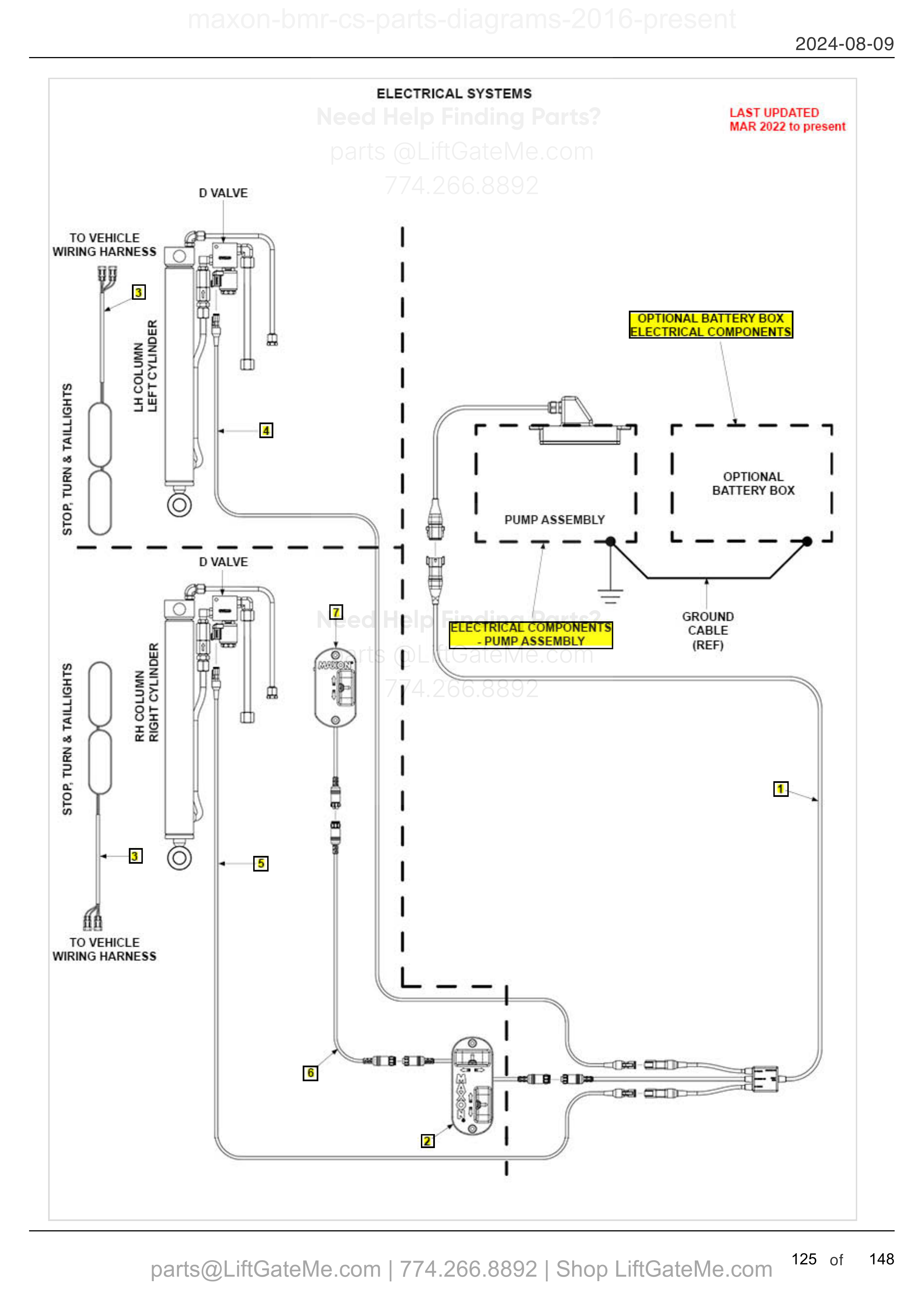 ELECTRICAL SYSTEMS diagram