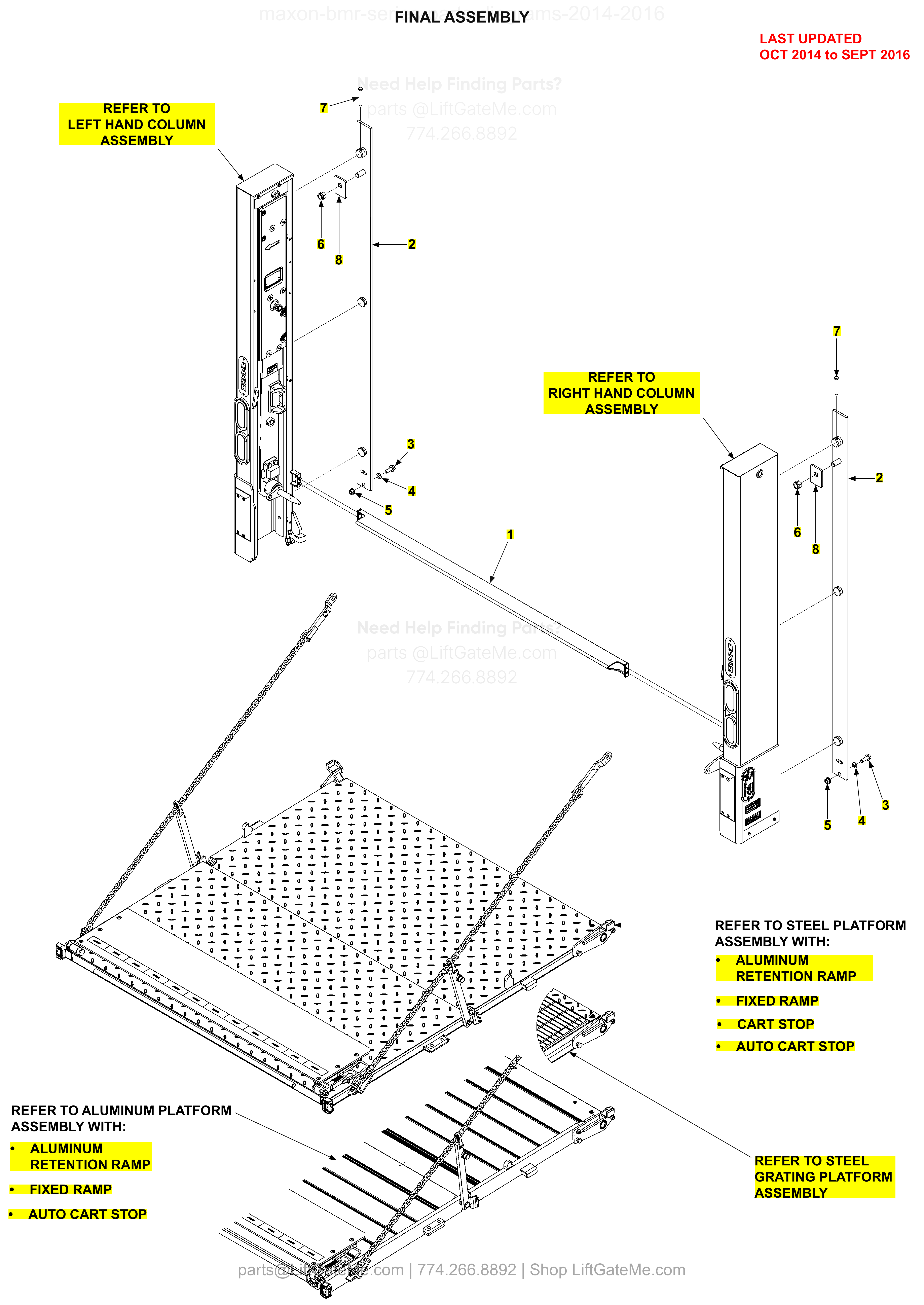 FINAL ASSEMBLY diagram