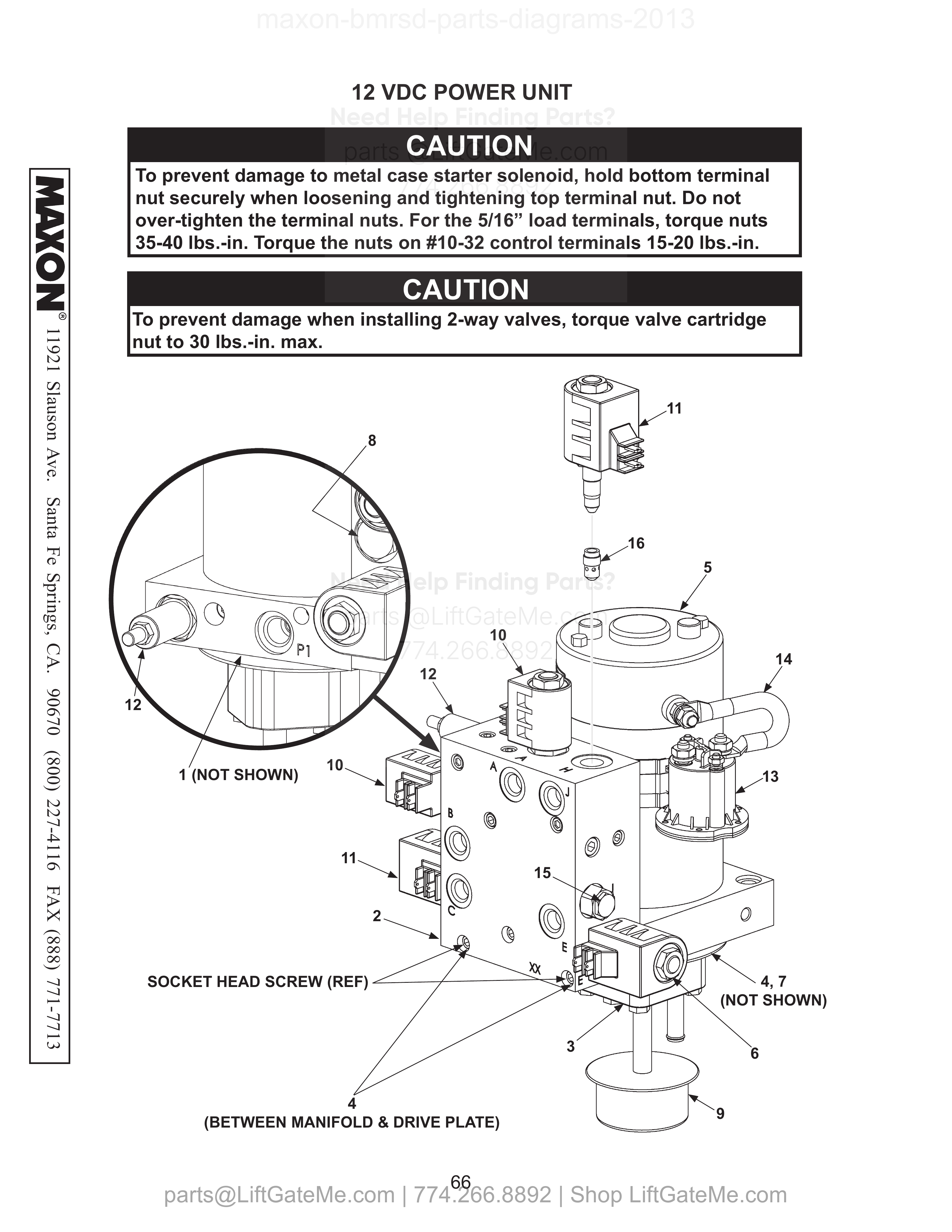 12 VDC POWER UNIT diagram