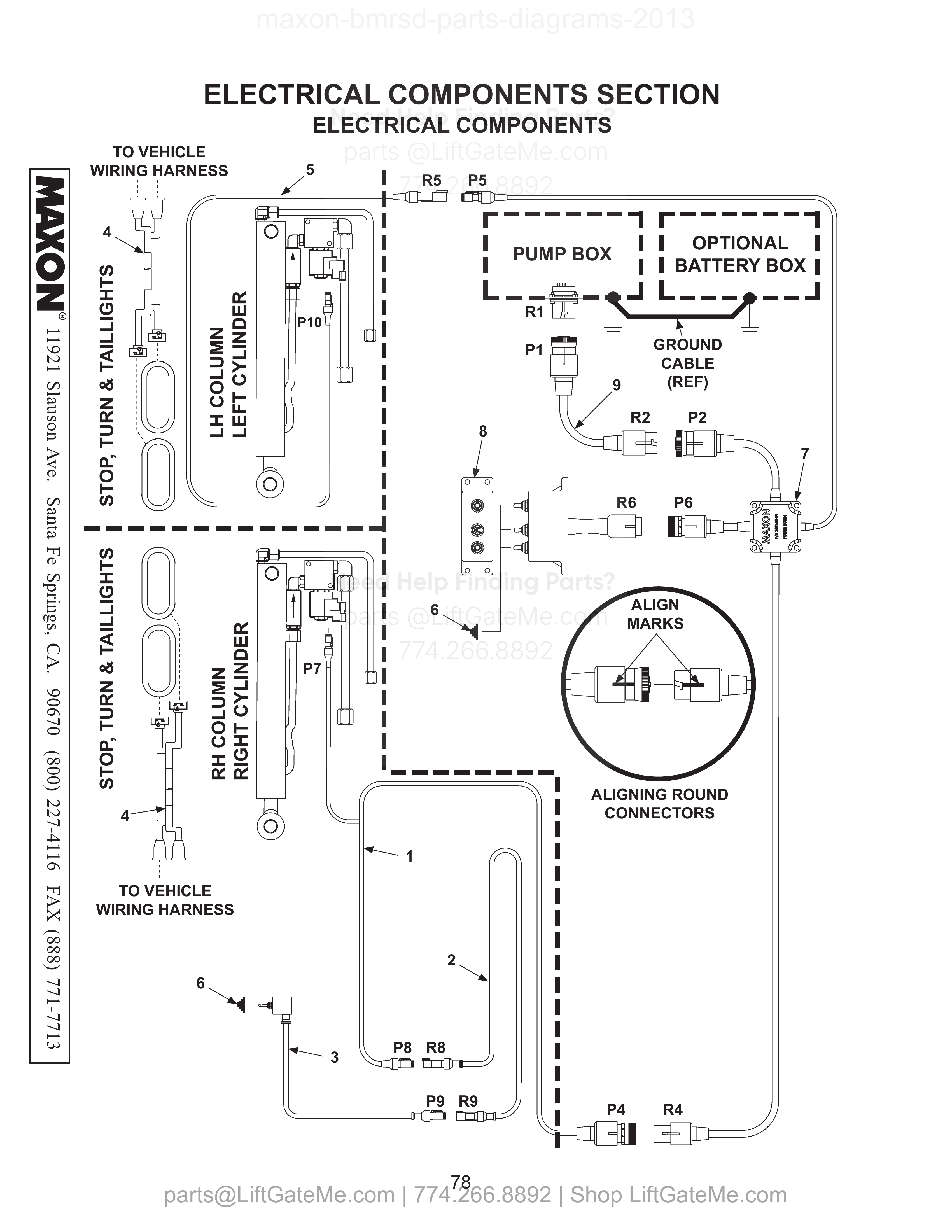 Electrical Components diagram