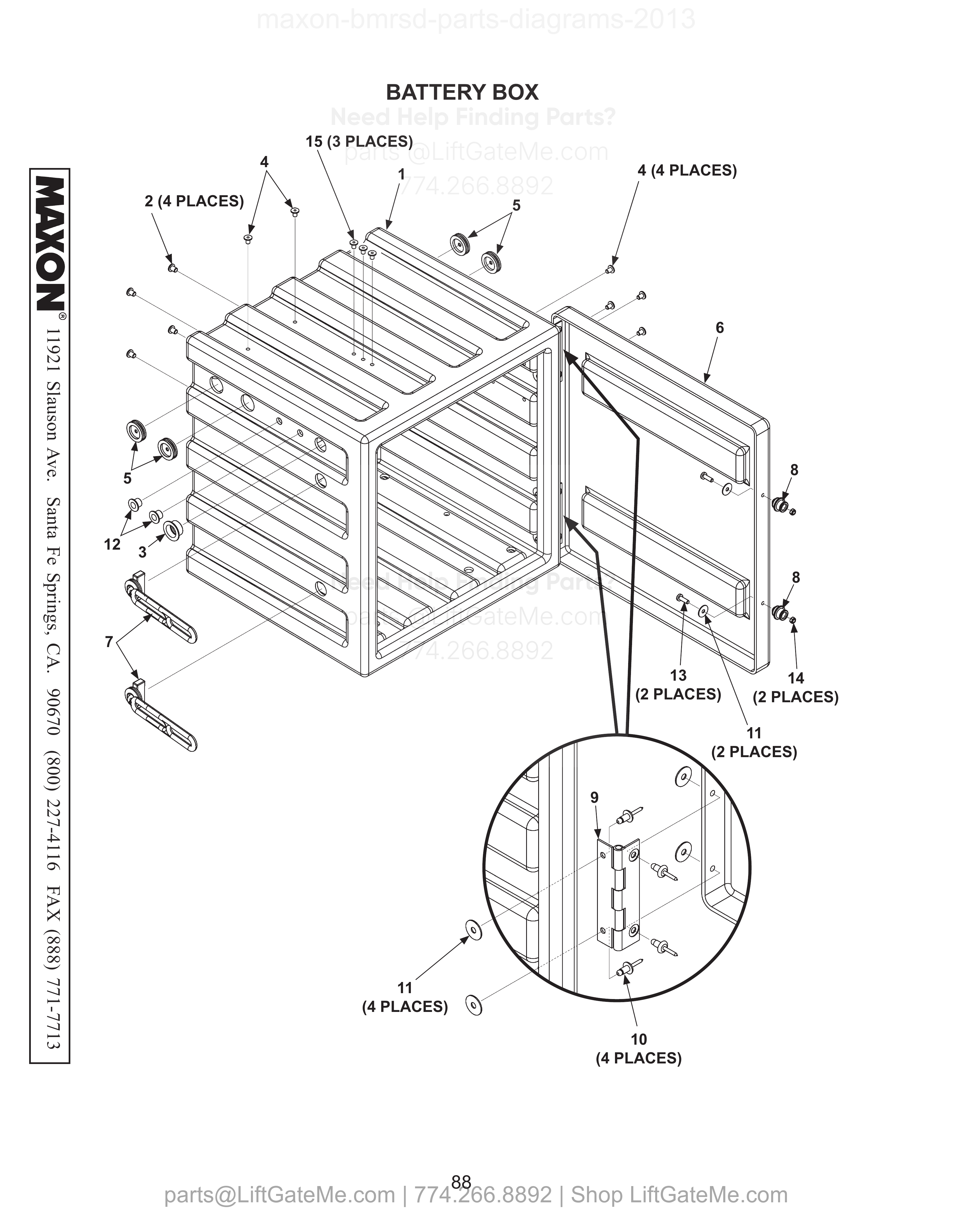 BATTERY BOX diagram
