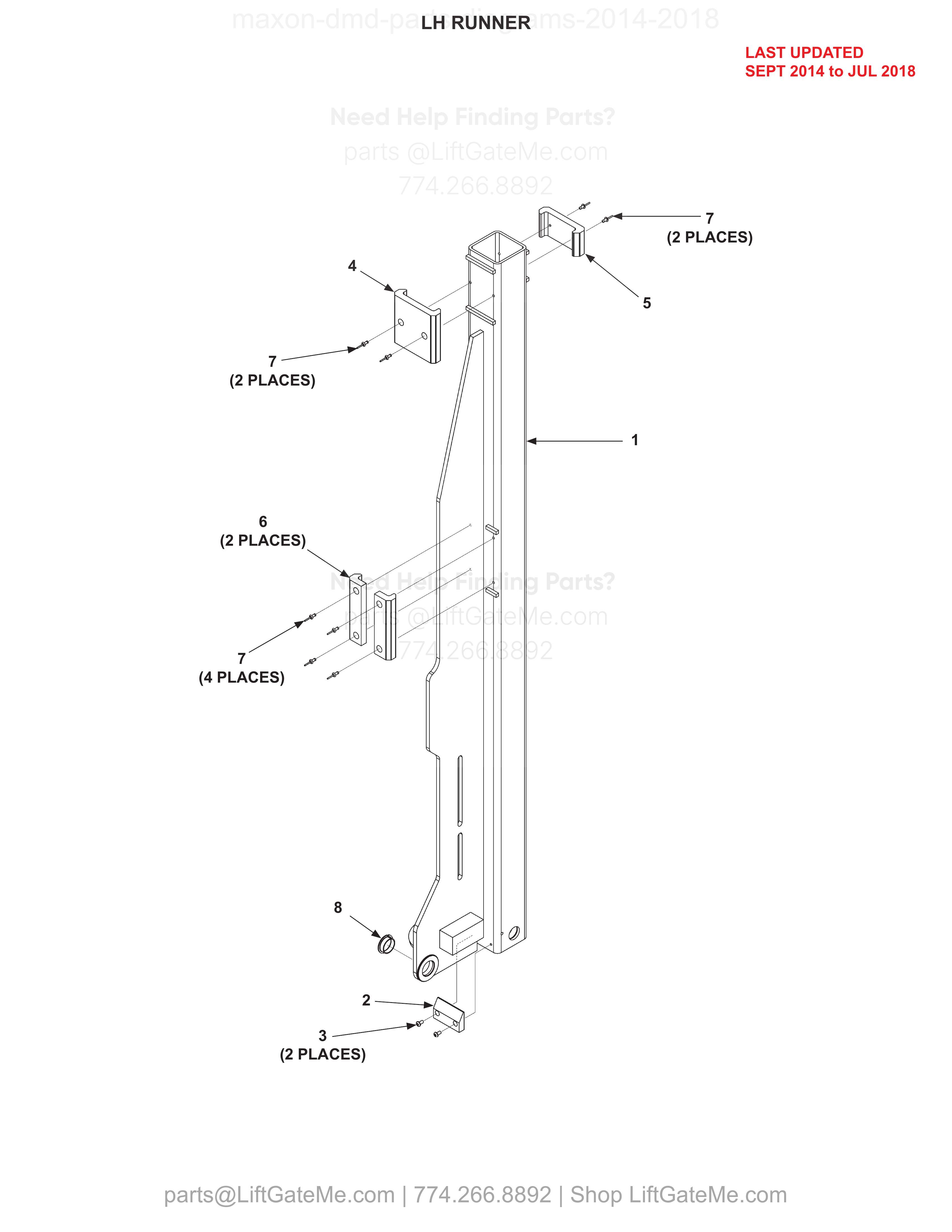 LH RUNNER diagram
