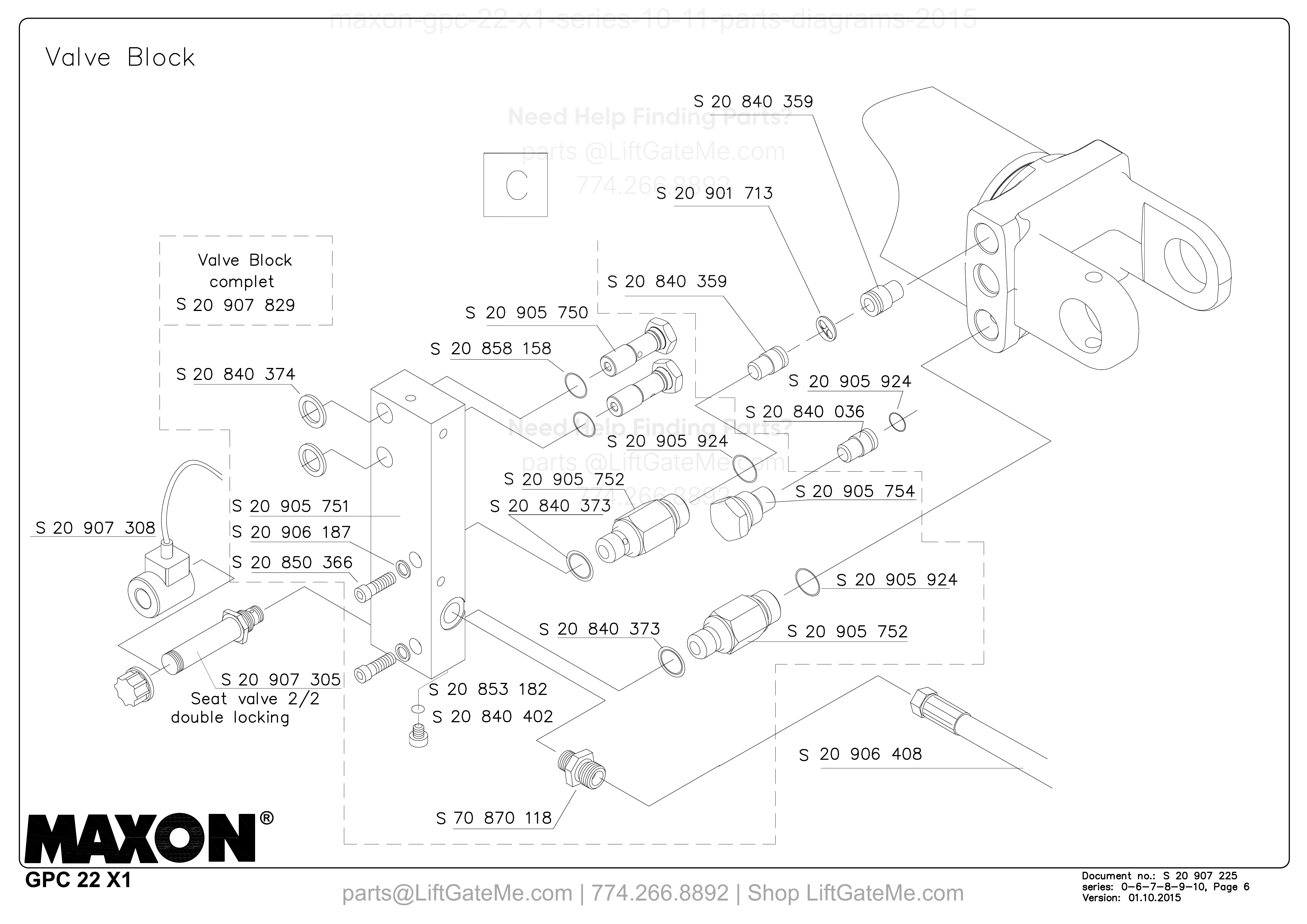 Valve Block diagram