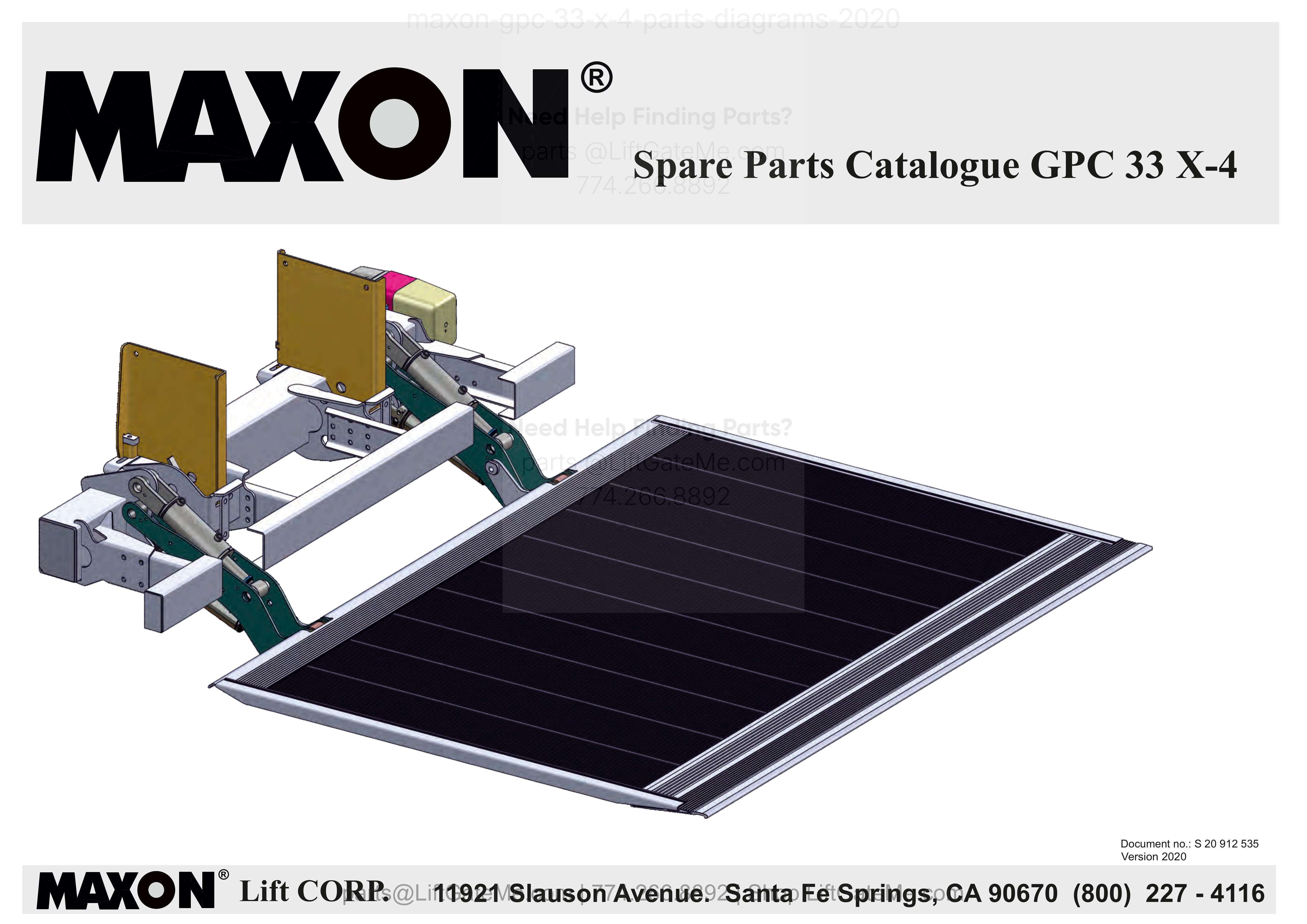 OEM manual reference cover