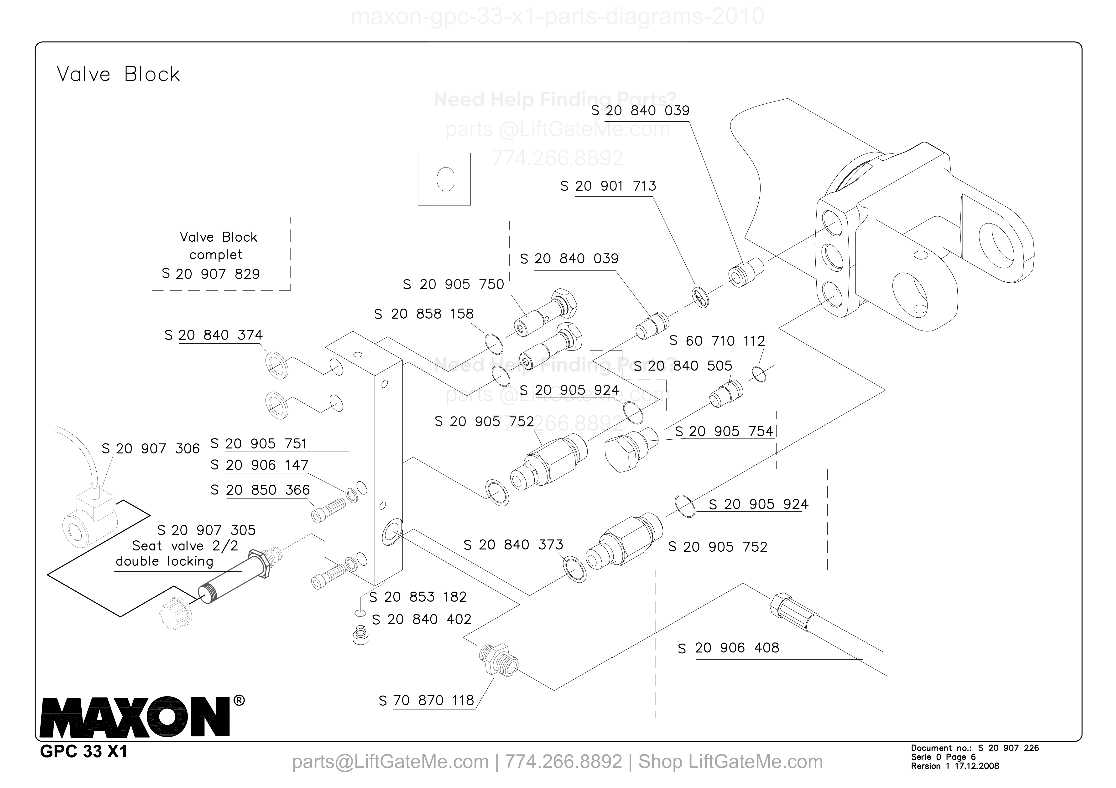Valve Block diagram