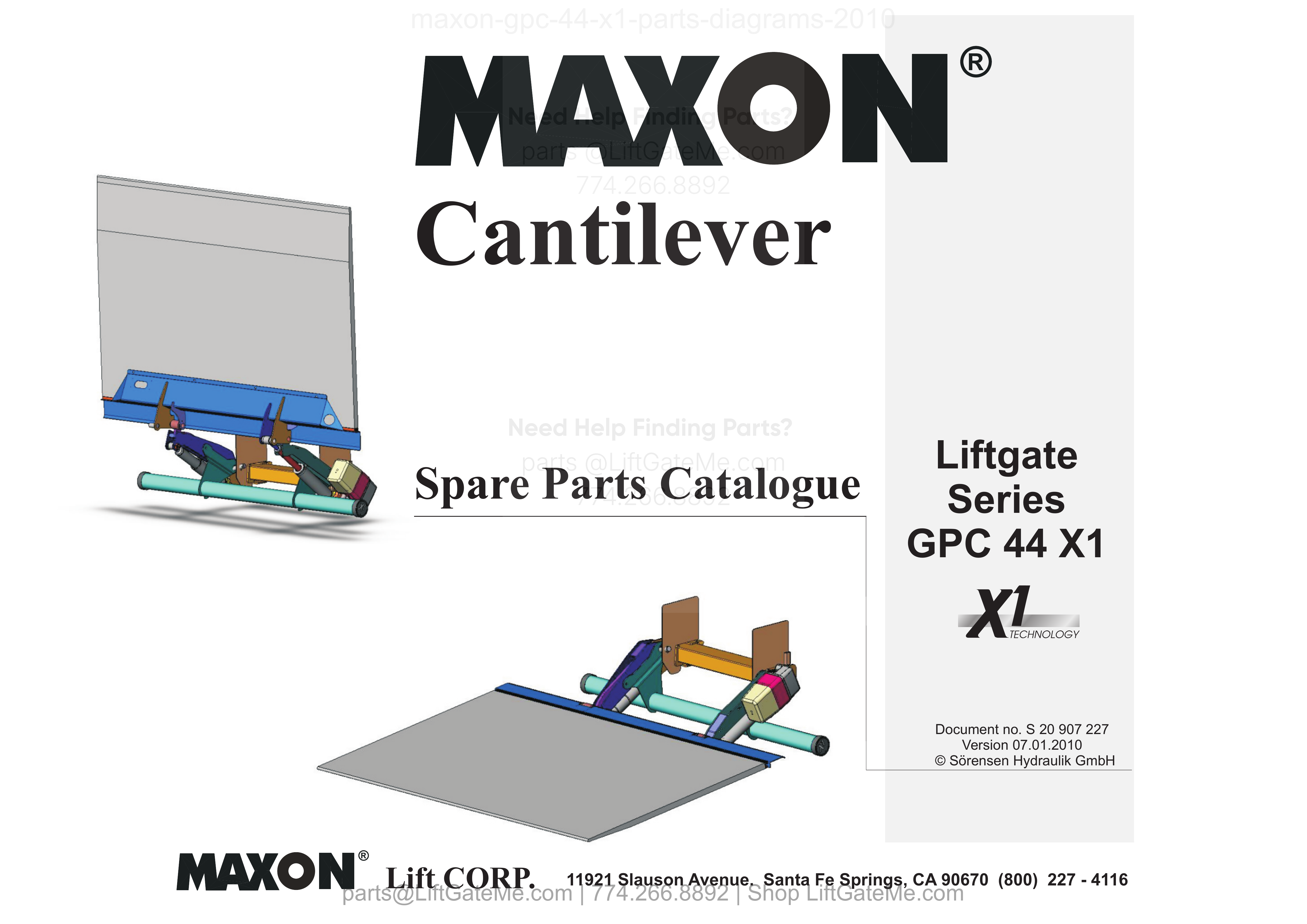 OEM manual reference cover