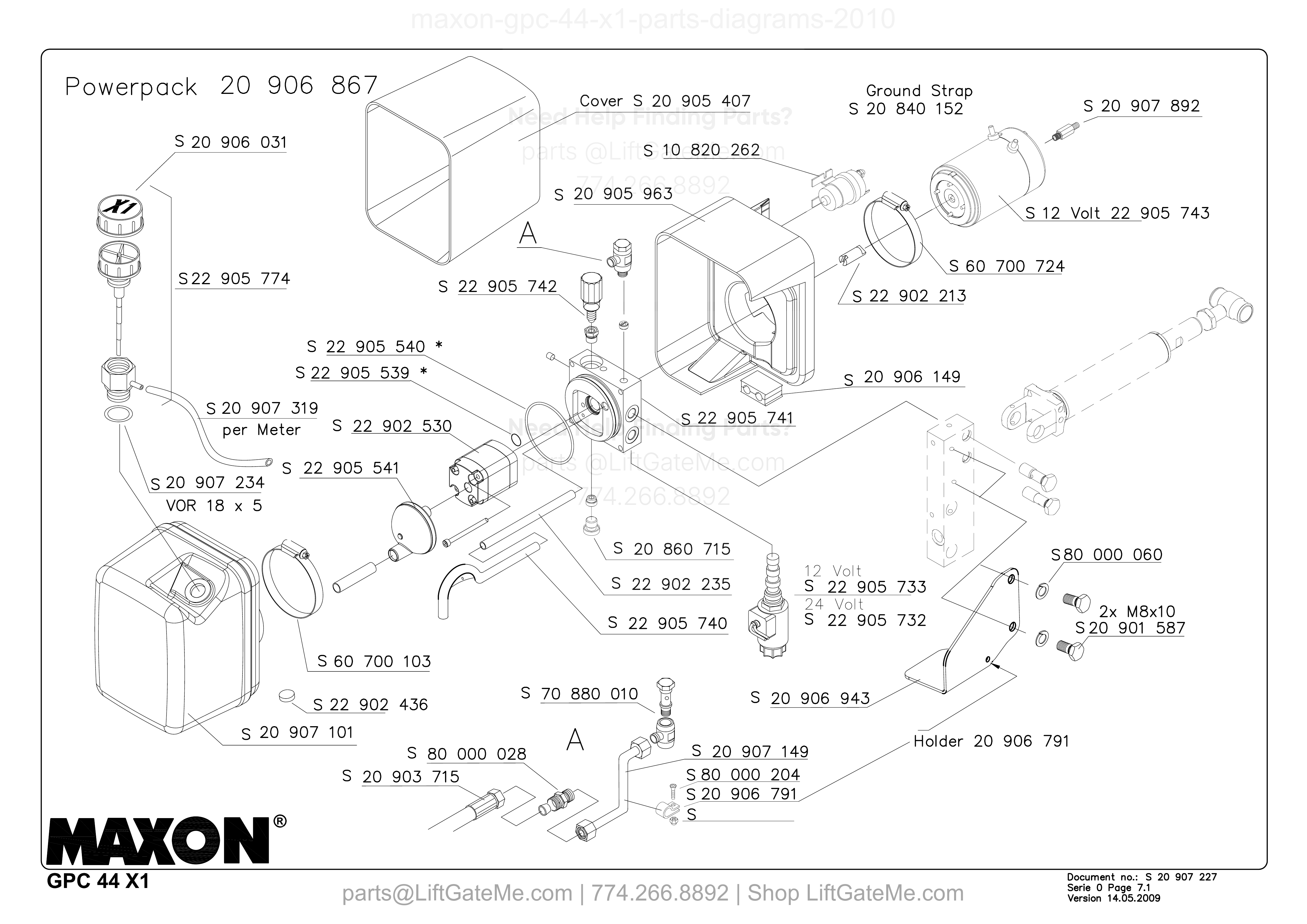 Powerpack 20 906 867 diagram