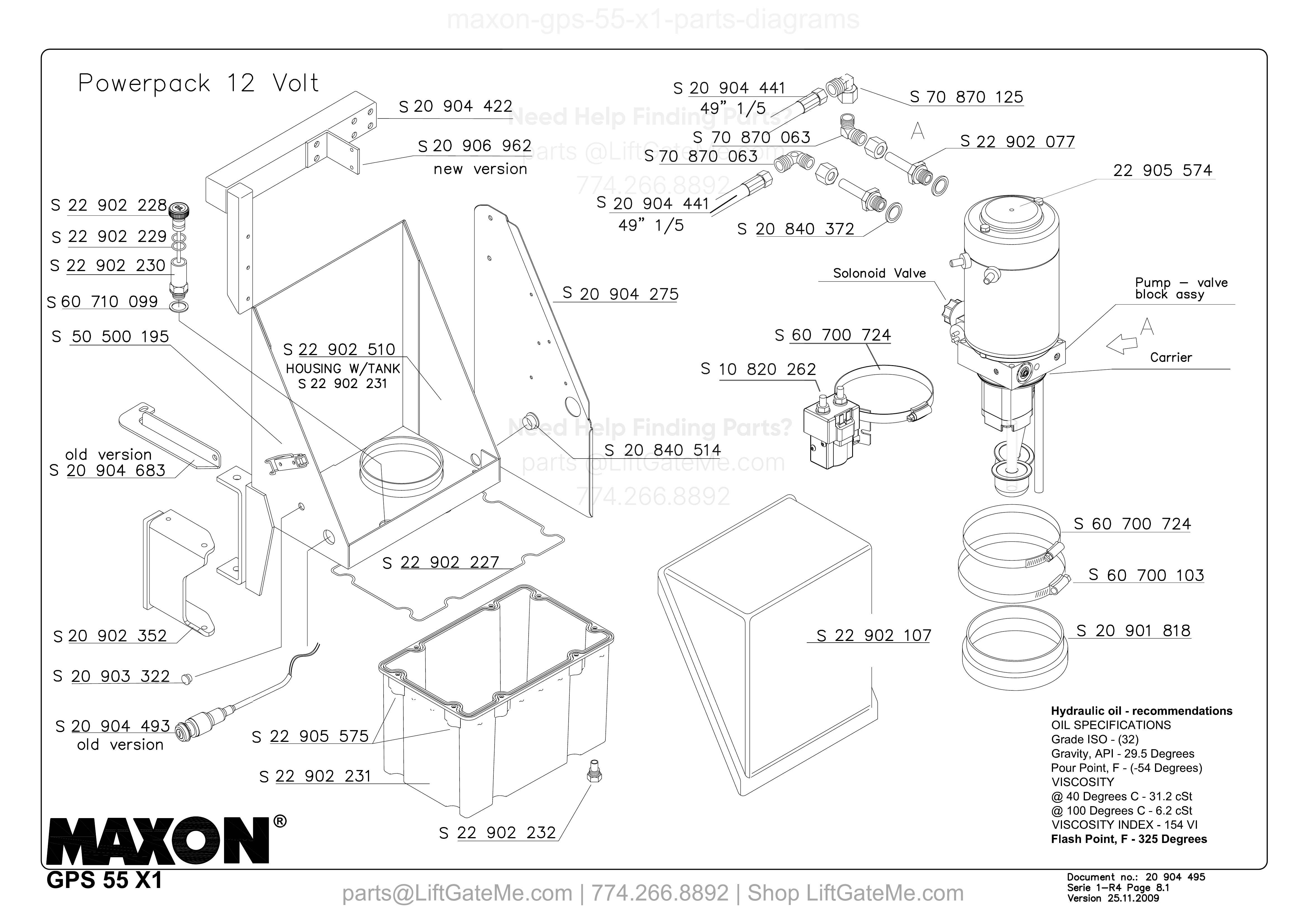 Powerpack 12 Volt diagram