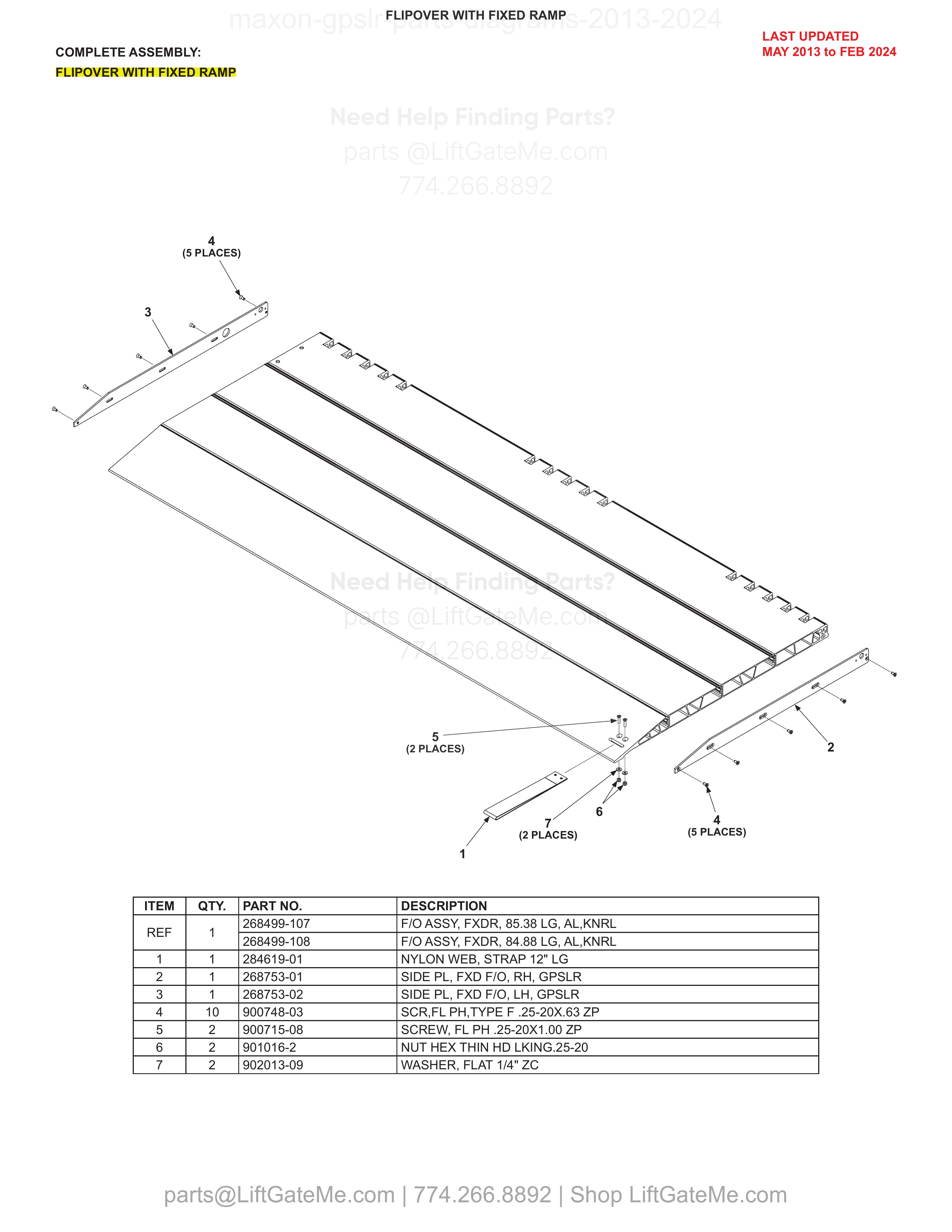 Flipover with Fixed Ramp diagram