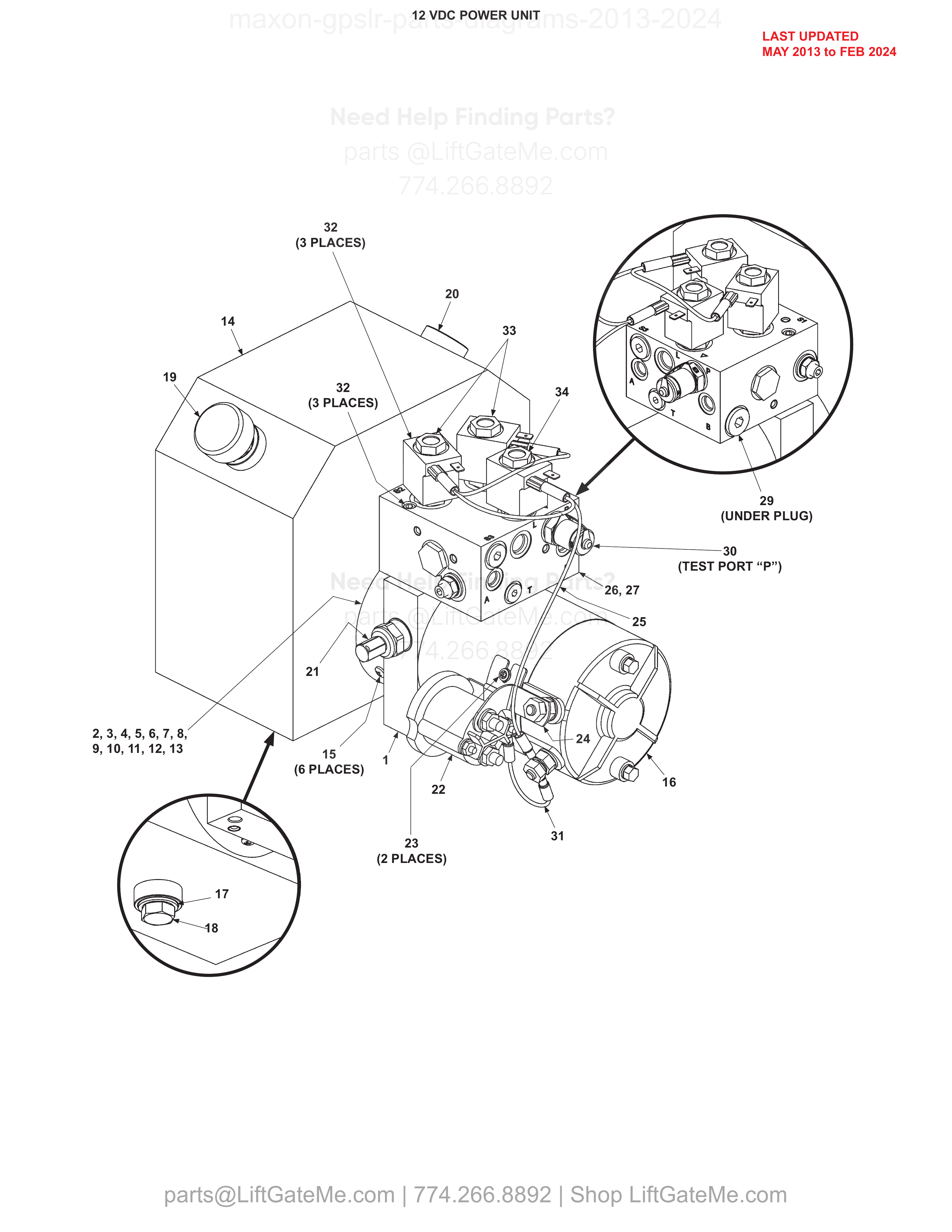 12 VDC POWER UNIT diagram