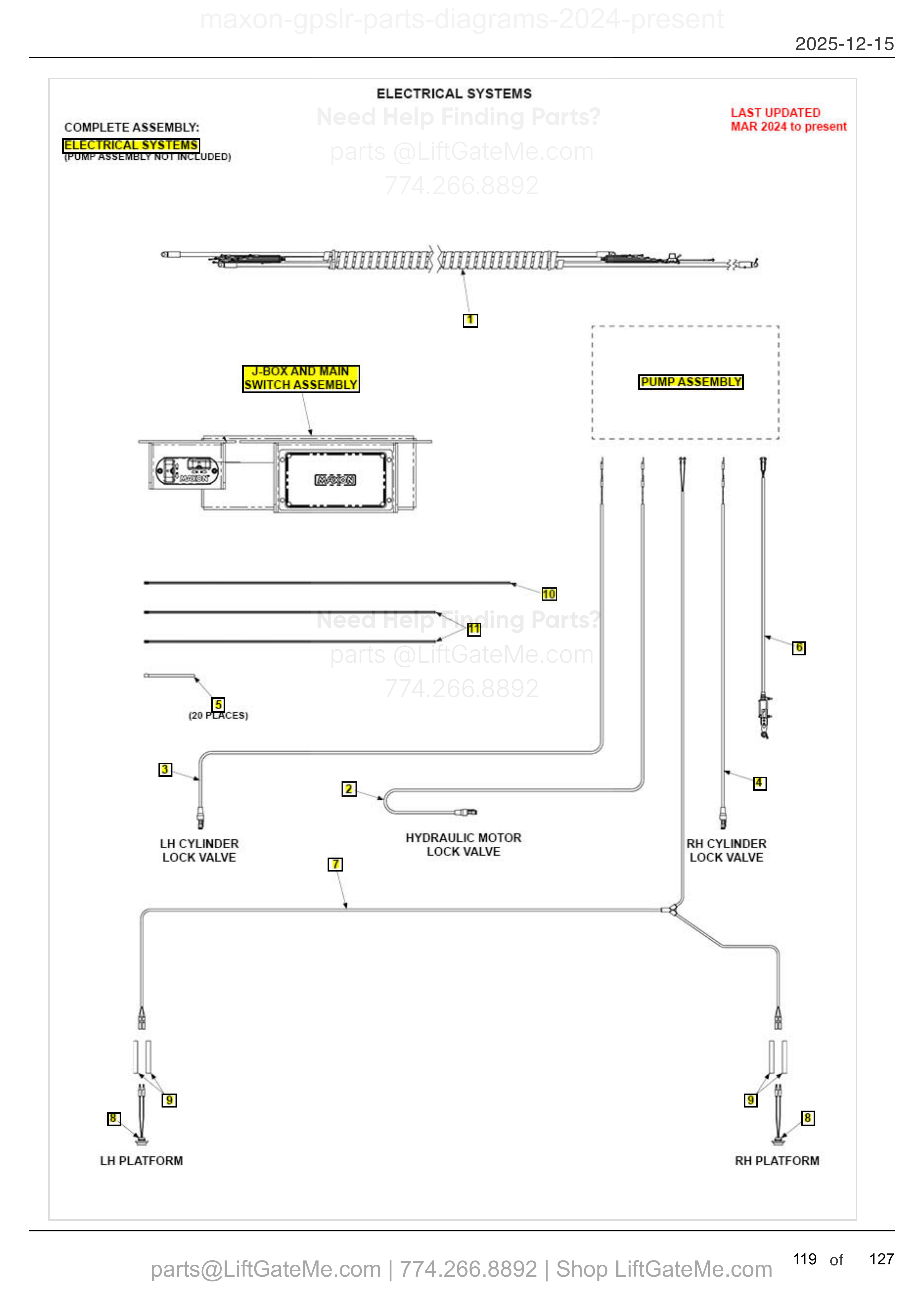 Electrical Systems — Mar 2024 to present diagram