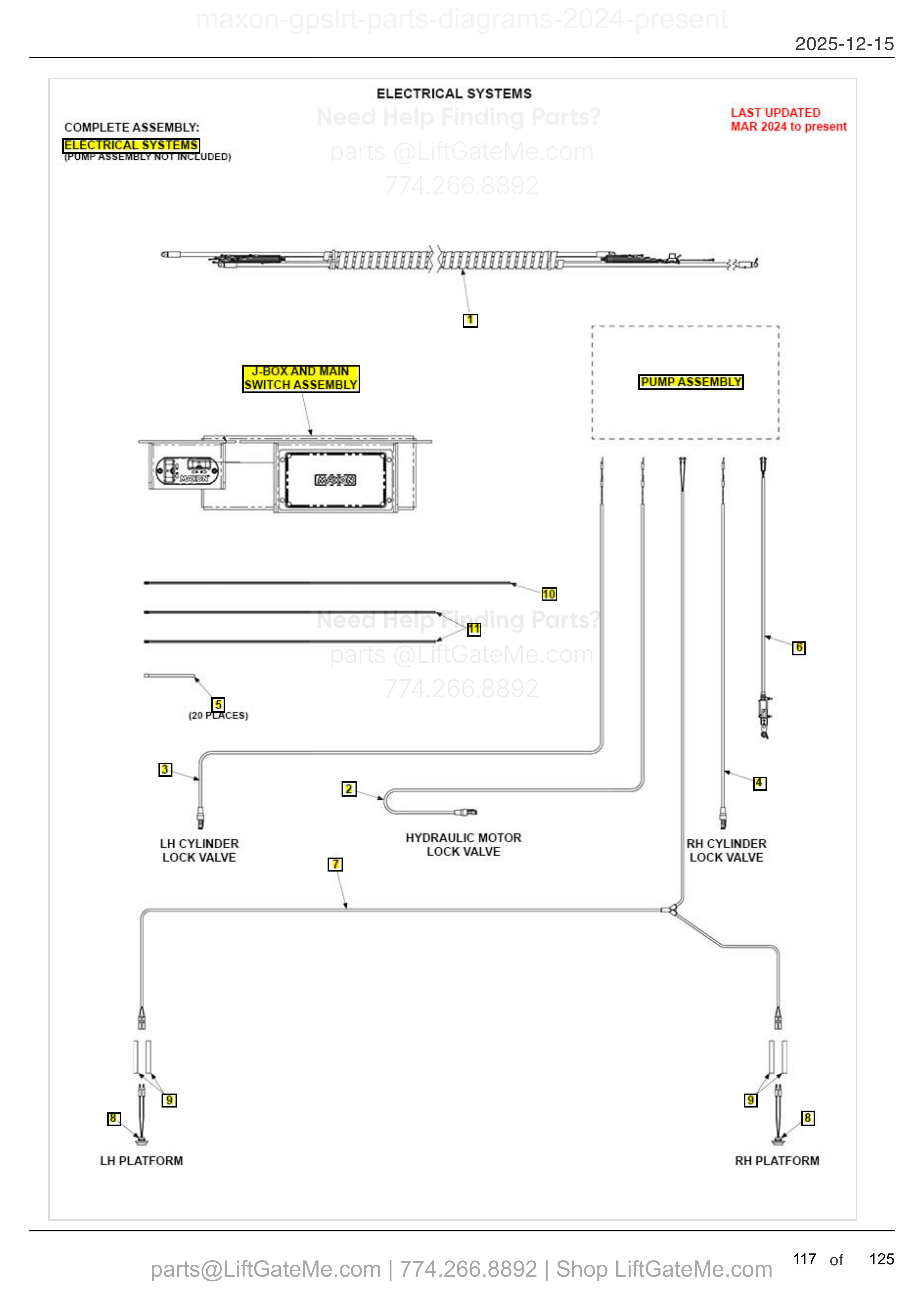 Electrical Systems — Mar 2024 to present diagram