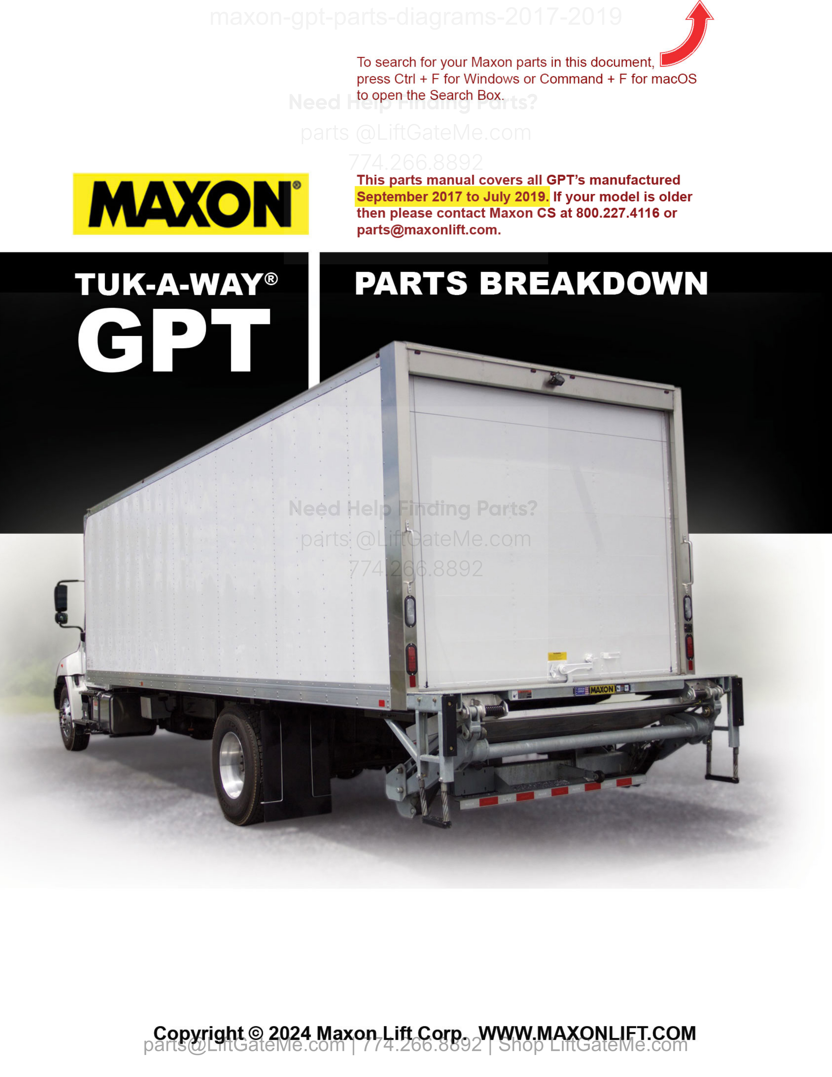 OEM manual reference cover