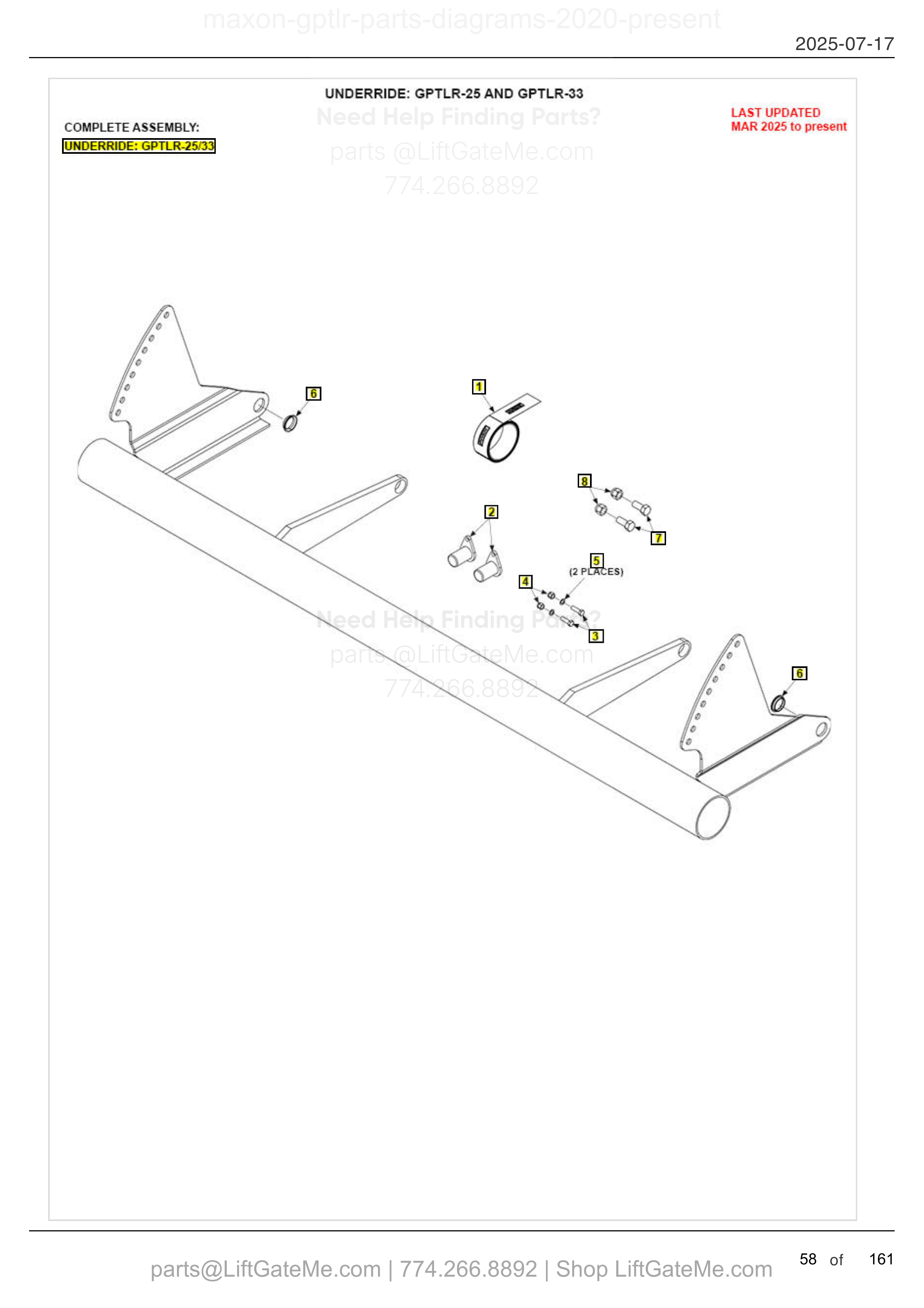 UNDERRIDE: GPTLR-25 AND GPTLR-33 diagram