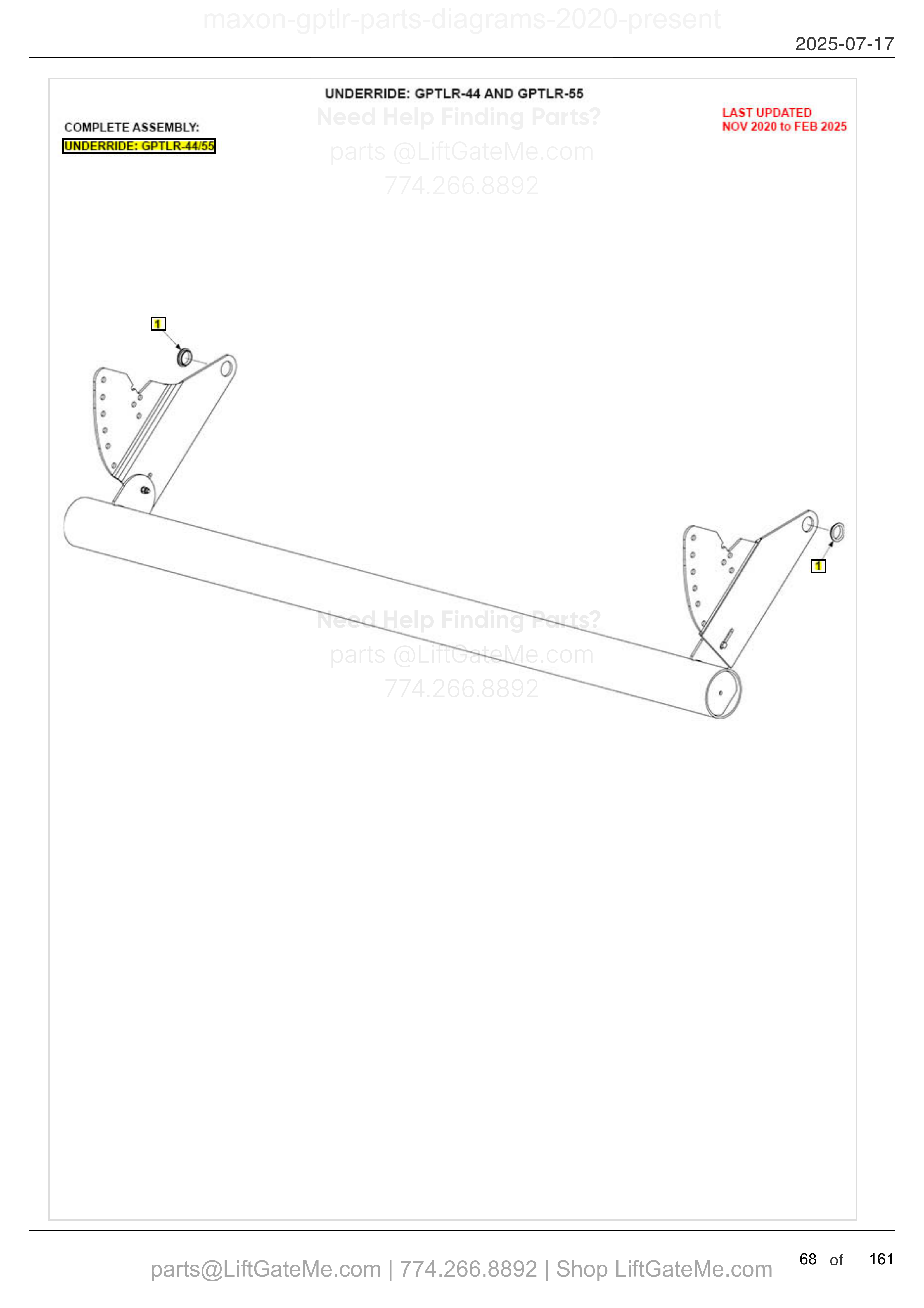 UNDERRIDE: GPTLR-44 AND GPTLR-55 diagram