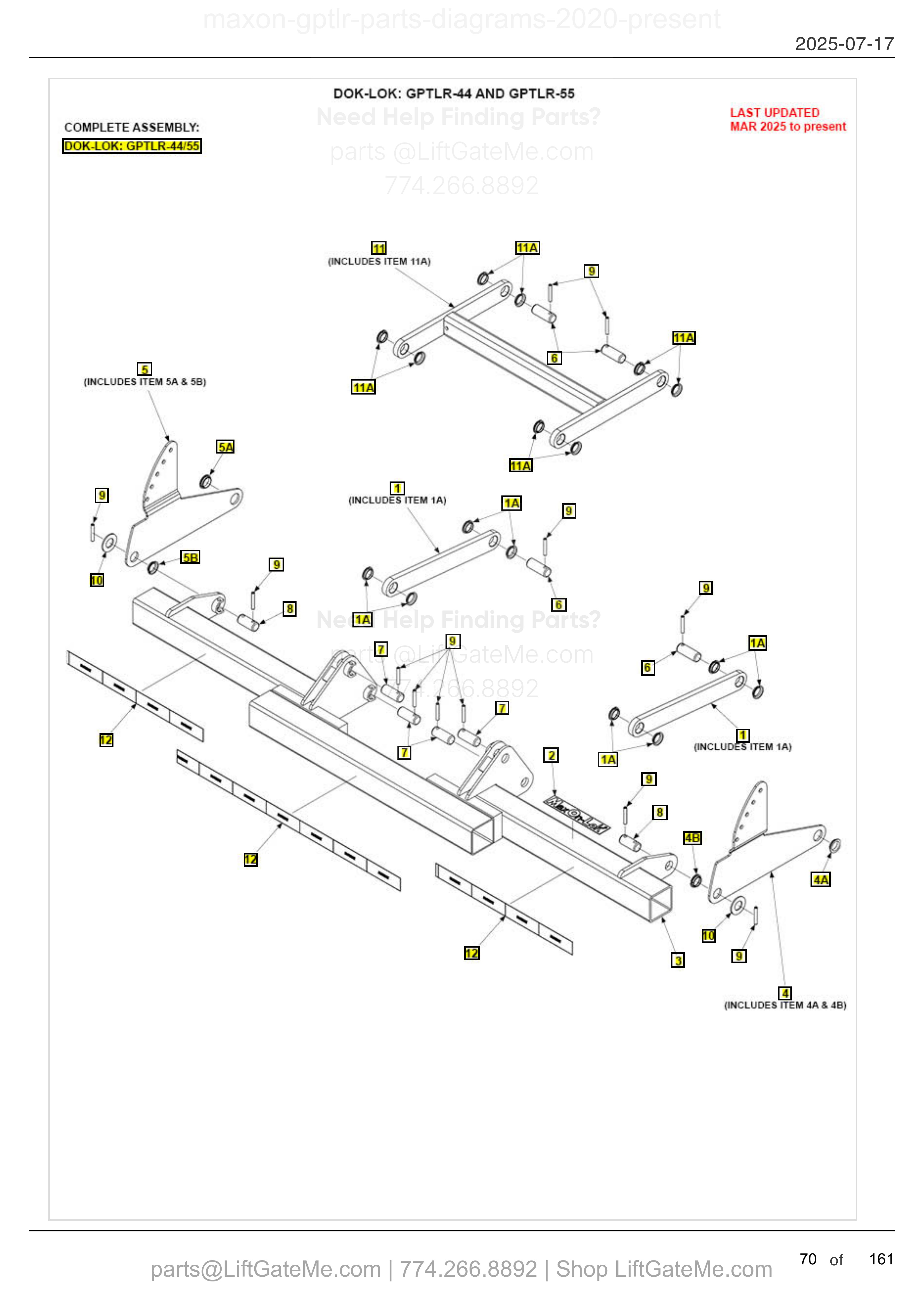 DOK-LOK: GPTLR-44 AND GPTLR-55 diagram