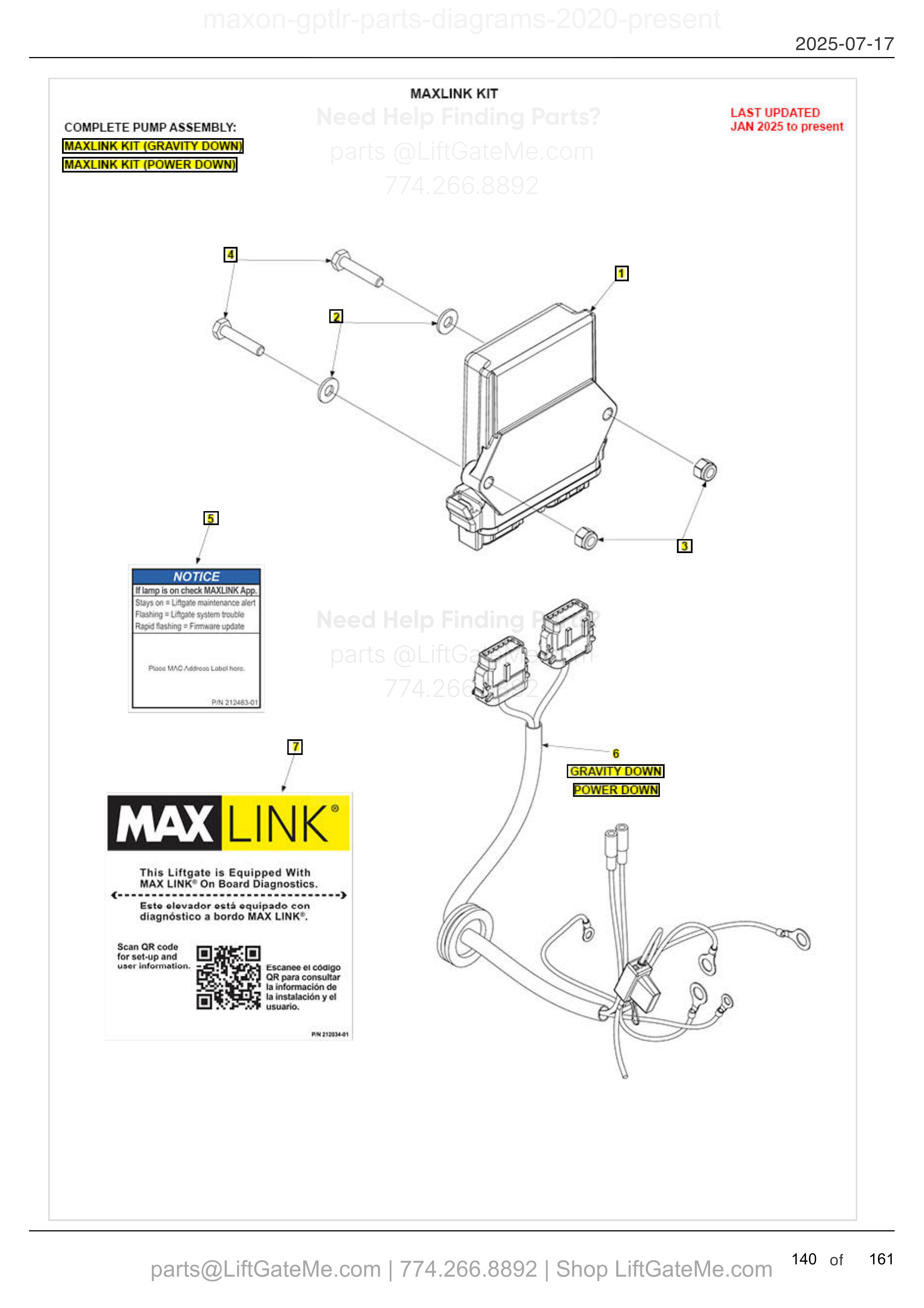 MAXLINK KIT diagram