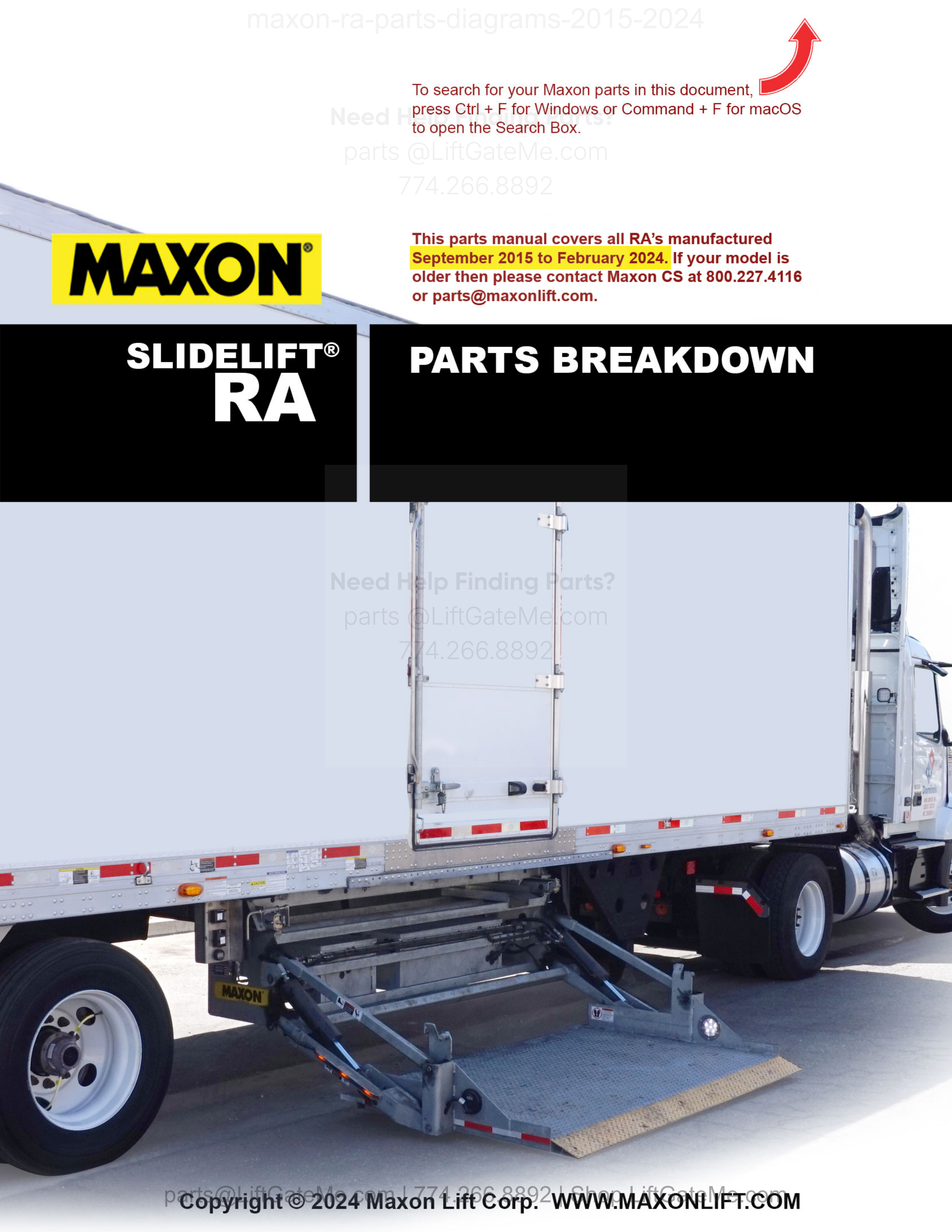 OEM manual reference cover