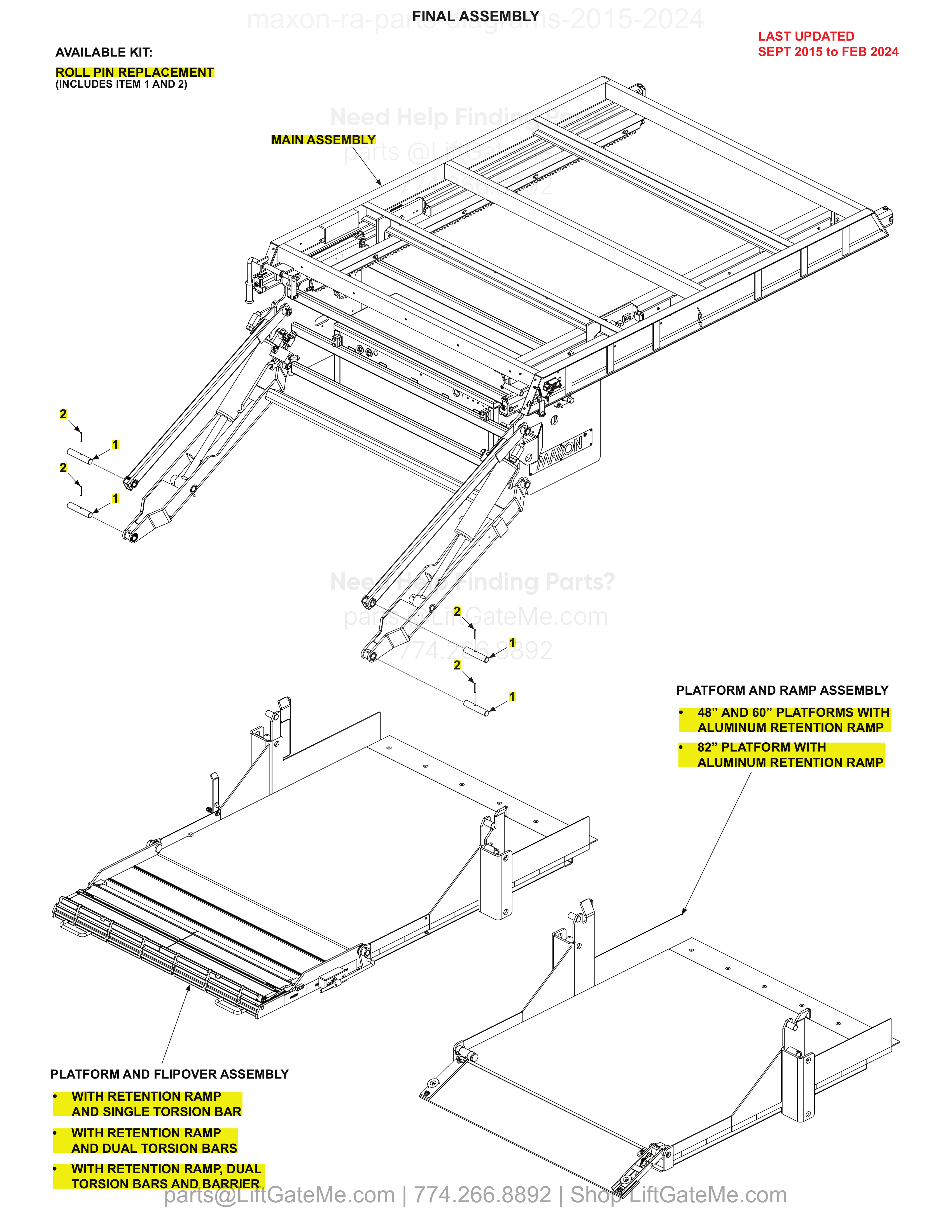 FINAL ASSEMBLY diagram