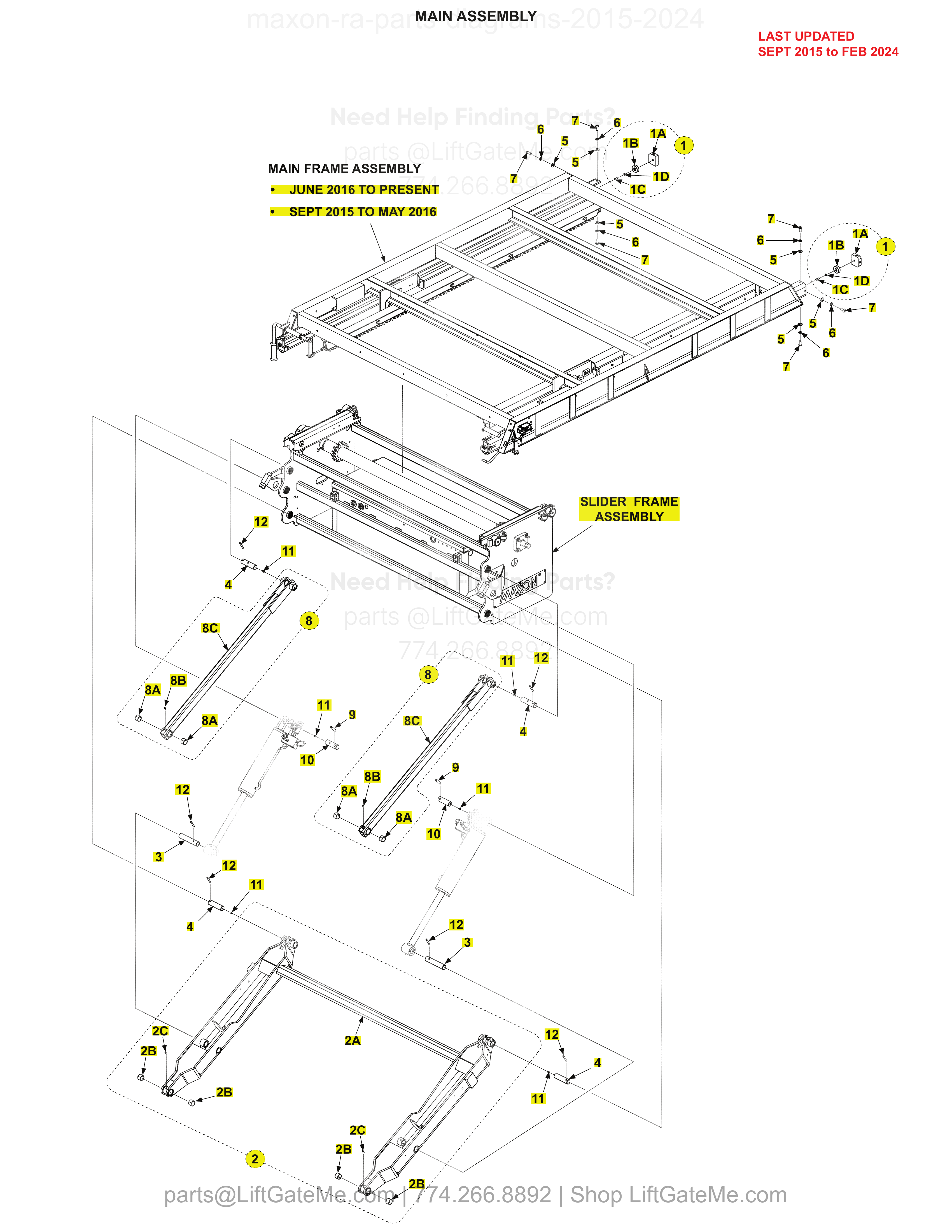 MAIN ASSEMBLY diagram