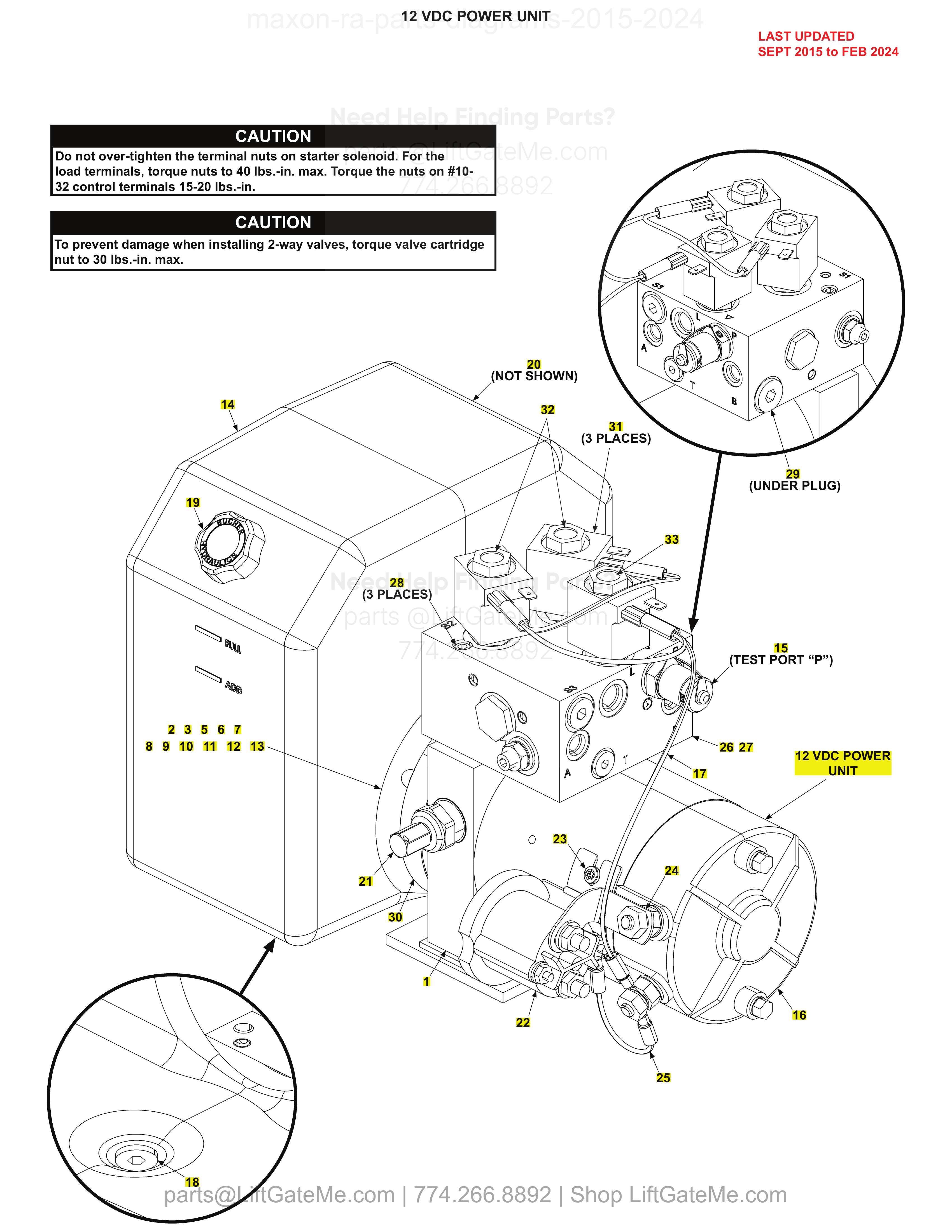12 VDC Power Unit diagram