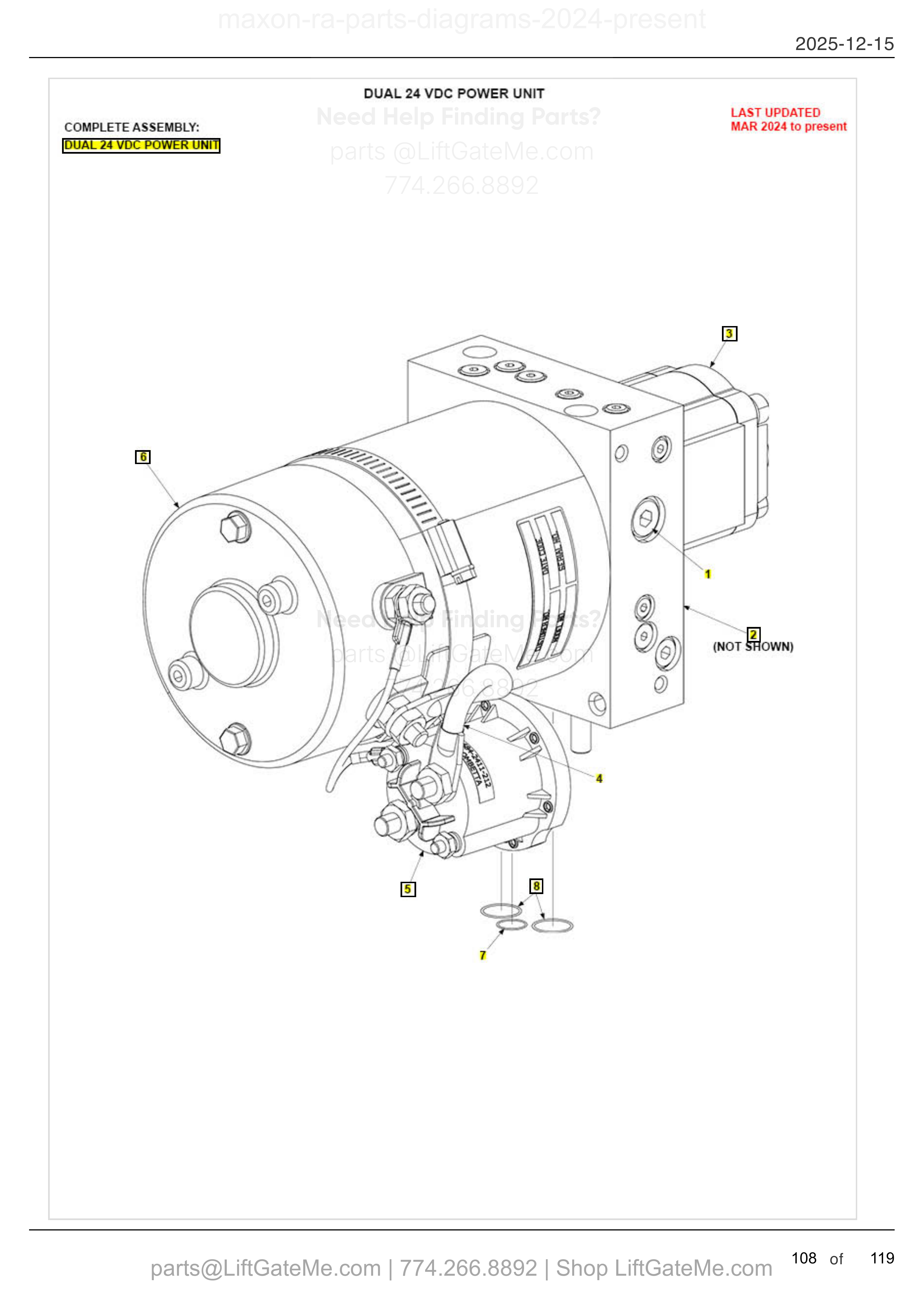 DUAL 24 VDC POWER UNIT diagram