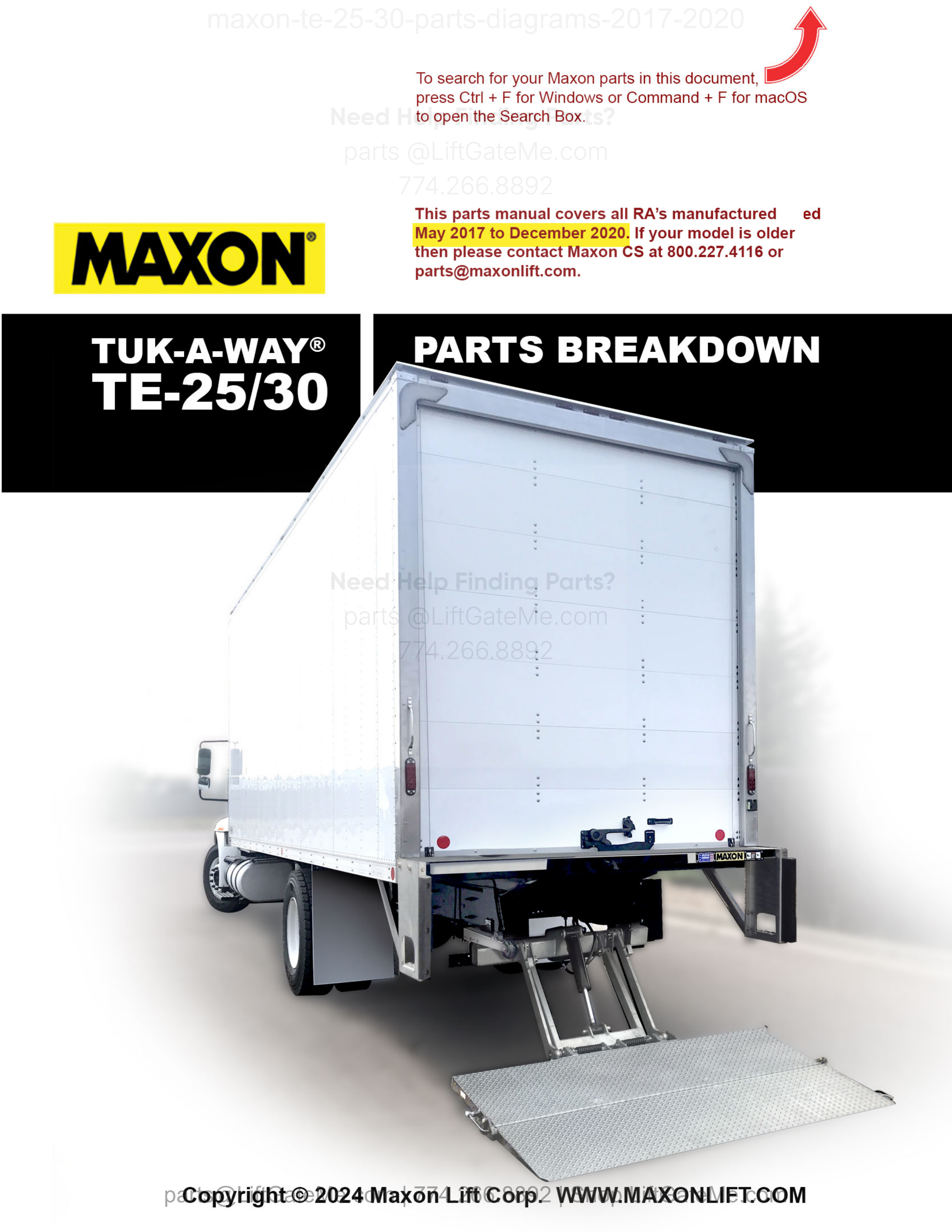 OEM manual reference cover