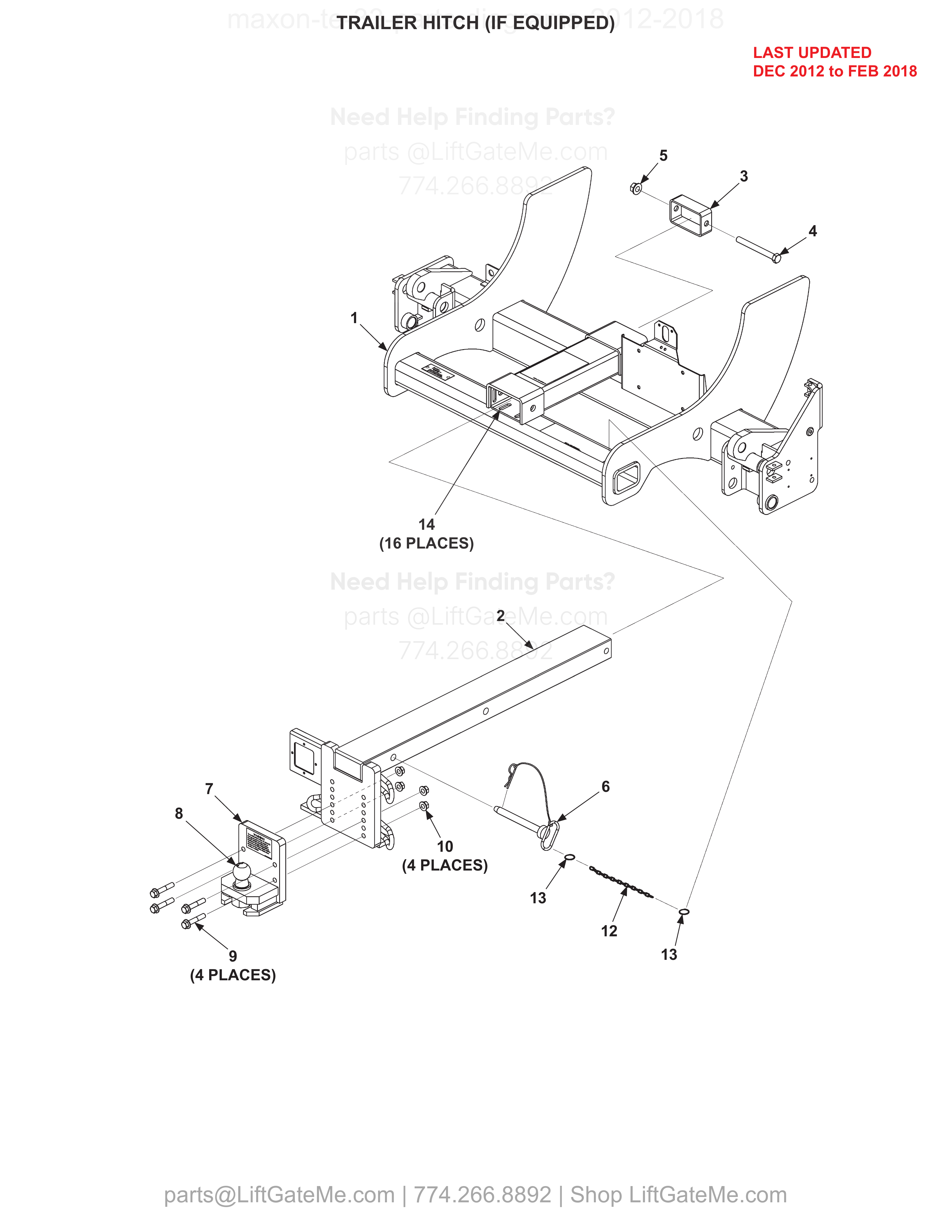 TRAILER HITCH (IF EQUIPPED) diagram