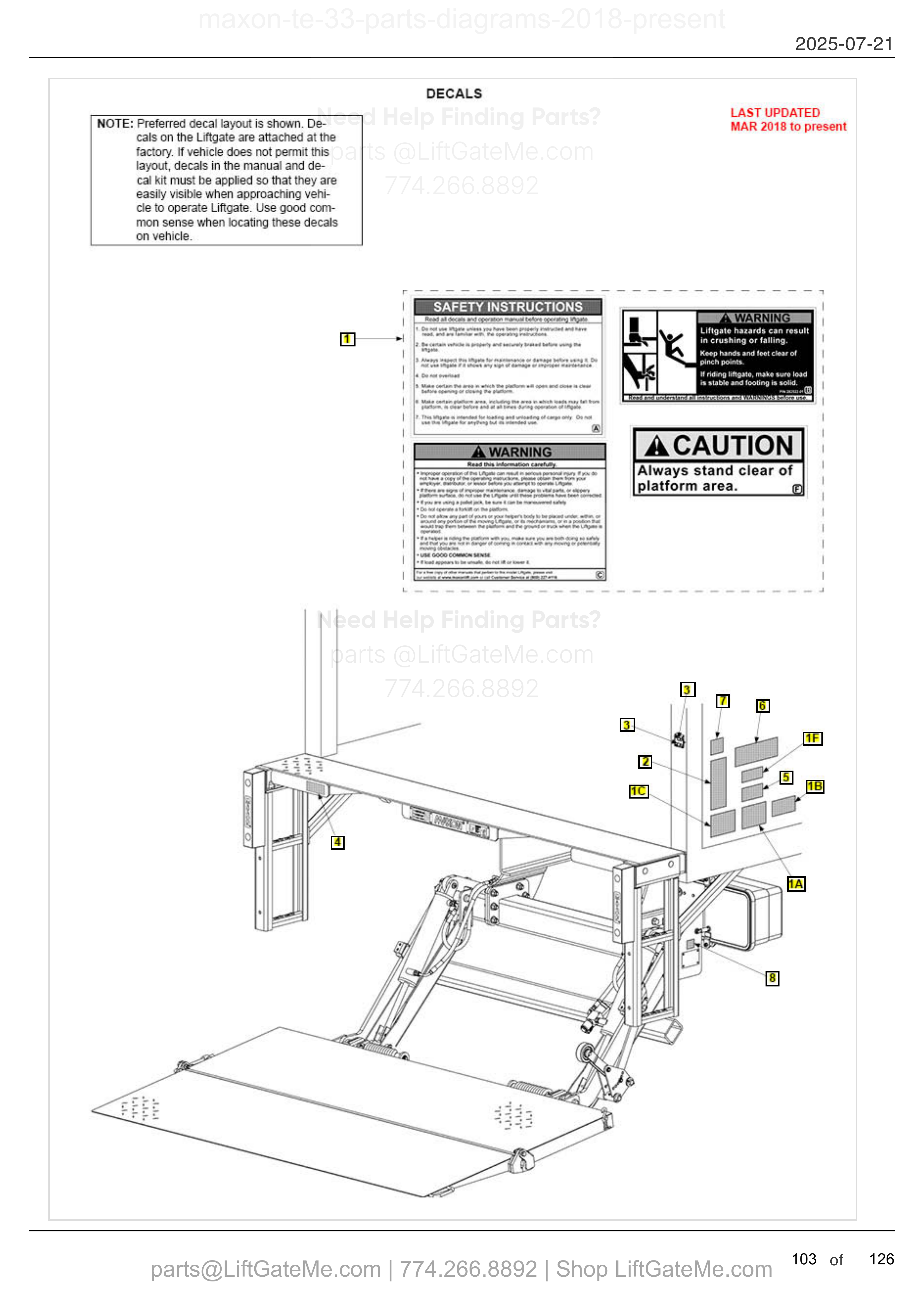 DECALS diagram