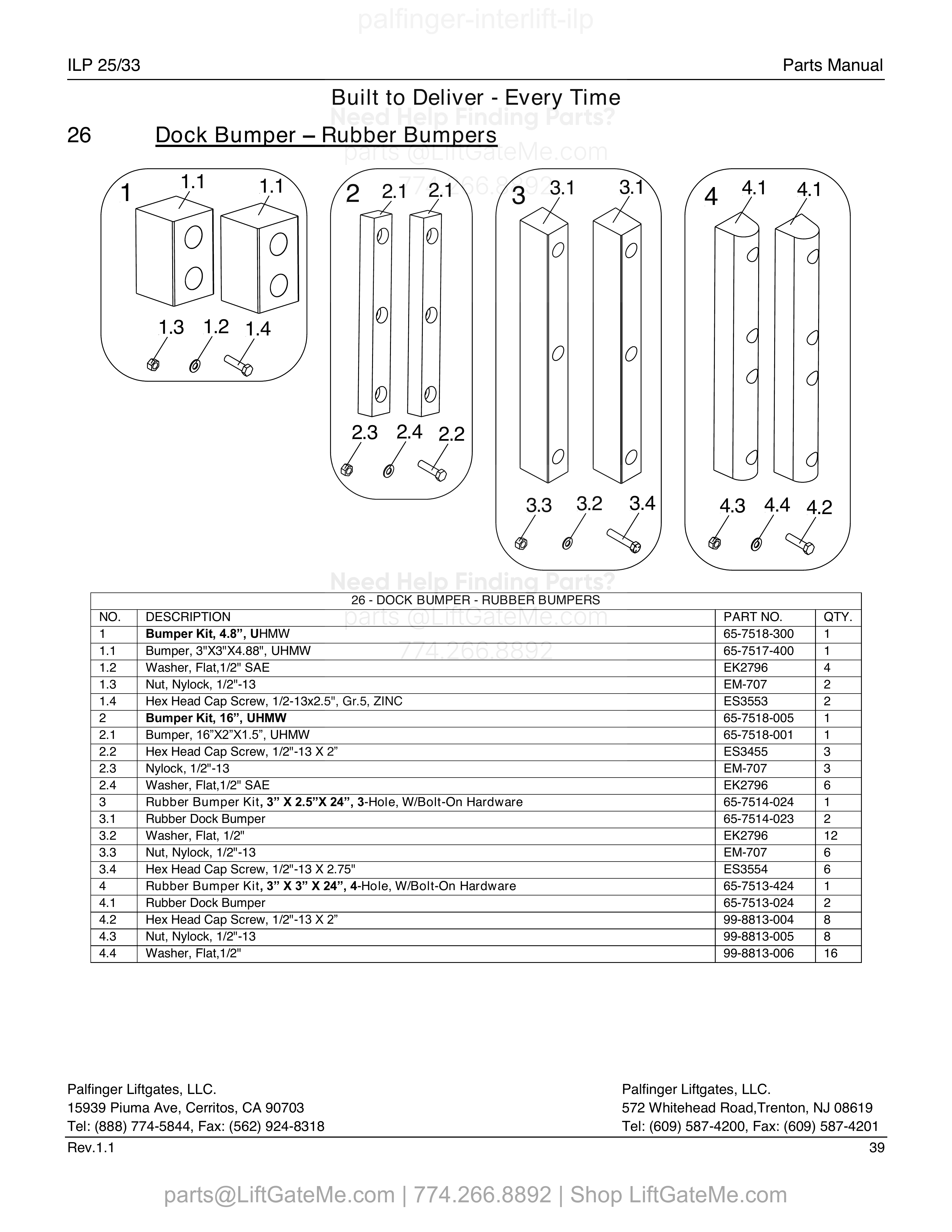 Dock Bumper – Rubber Bumpers diagram