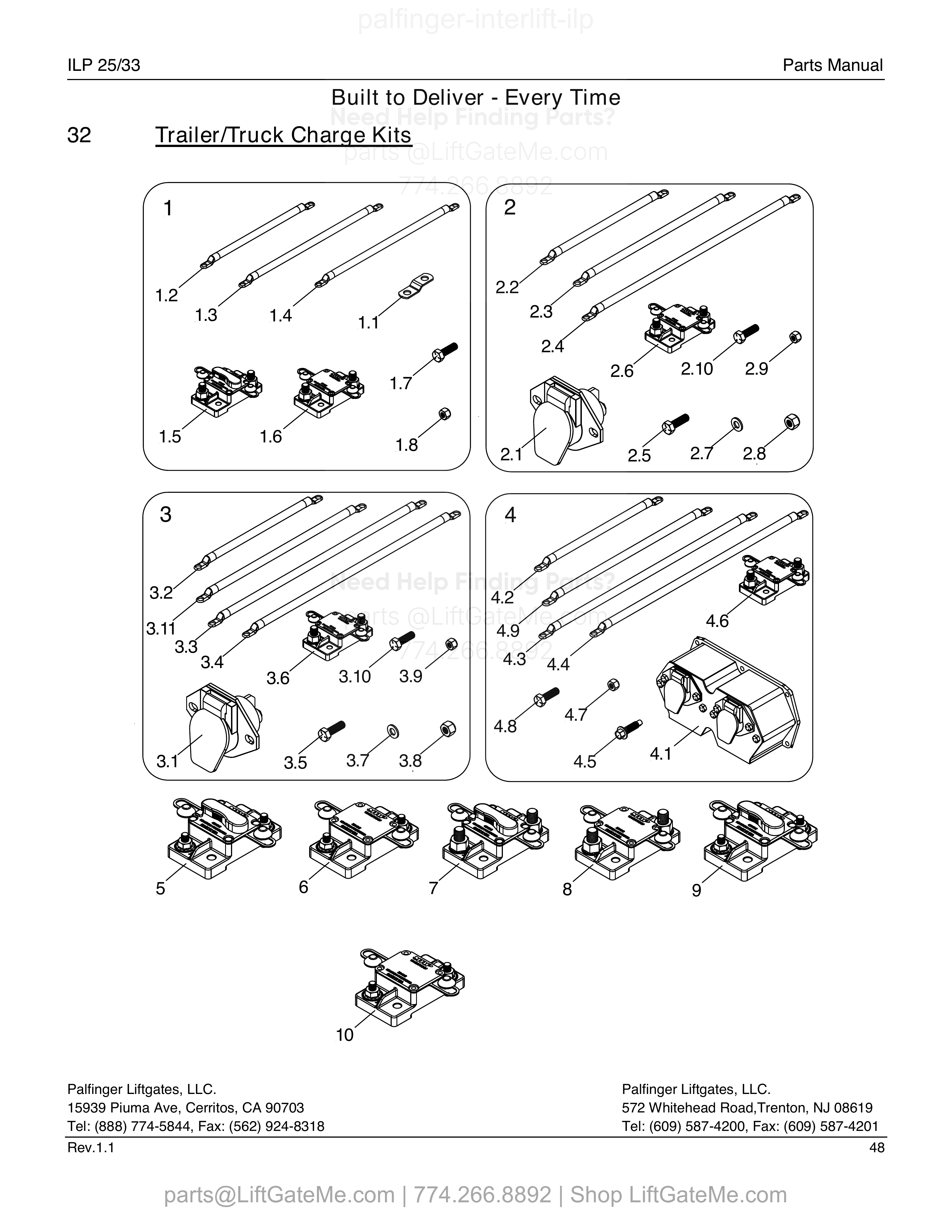 32 – TRUCK/TRAILER CHARGE KITS diagram