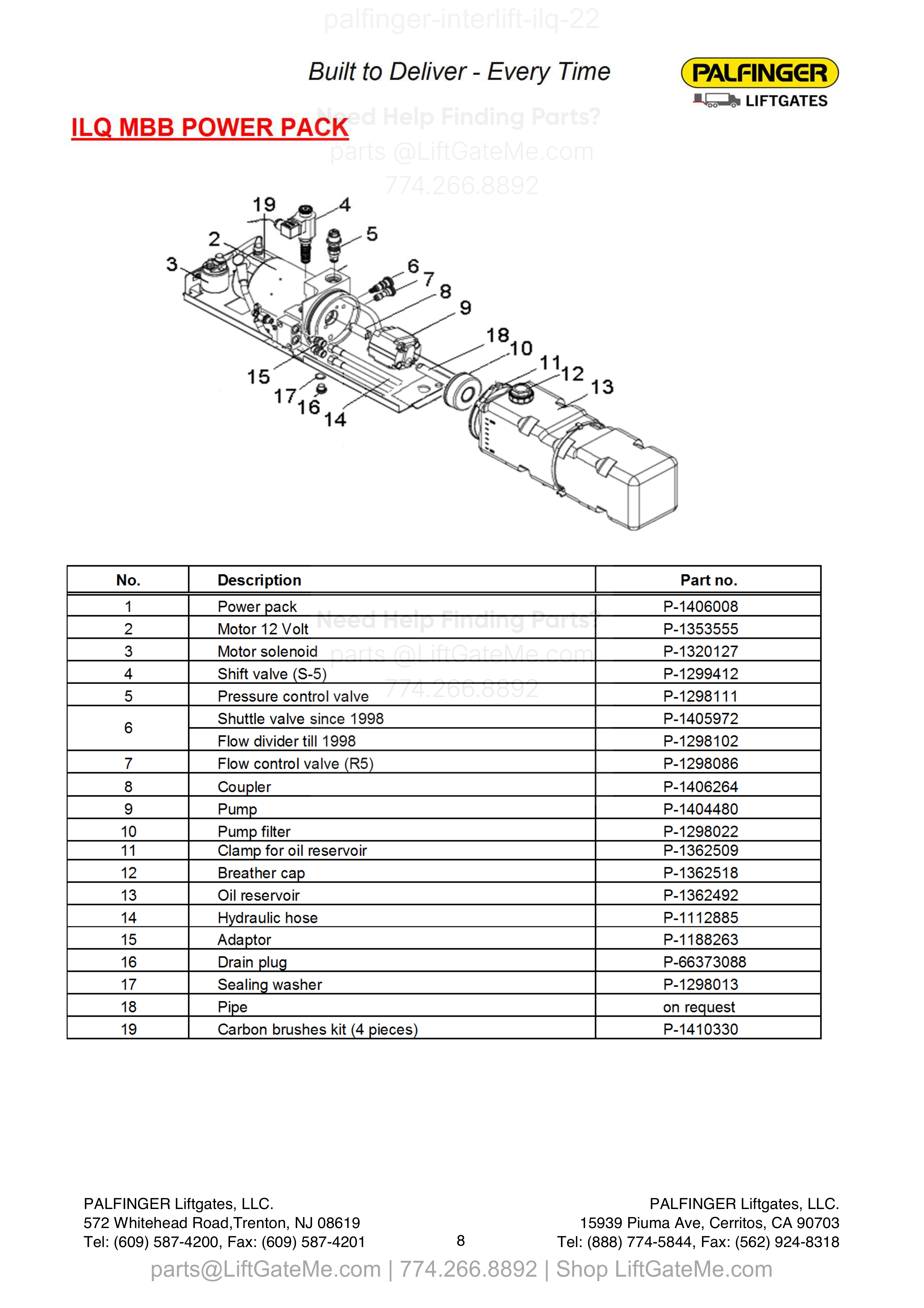 ILQ MBB POWER PACK diagram