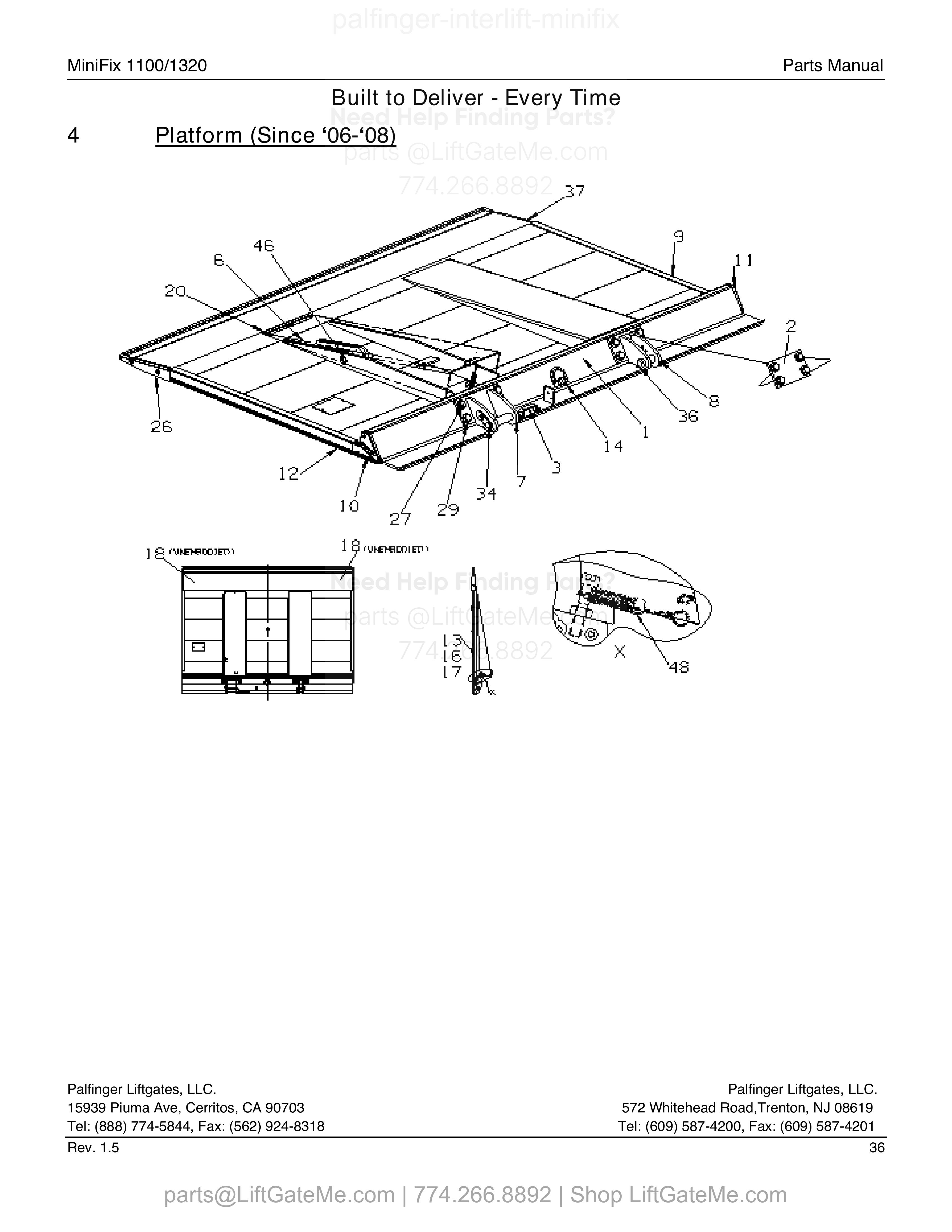 Platform (Since ‘06-‘08) diagram