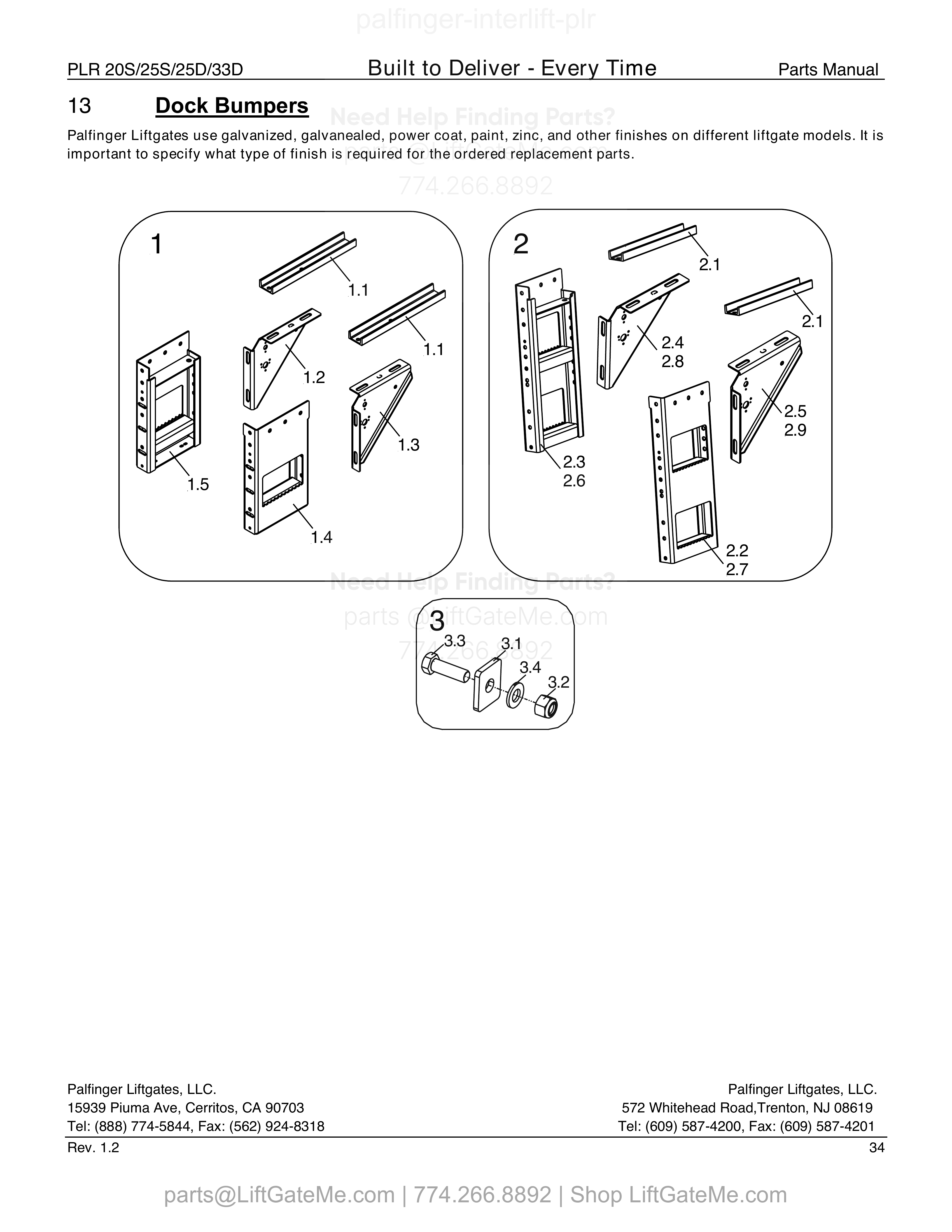 Dock Bumpers diagram