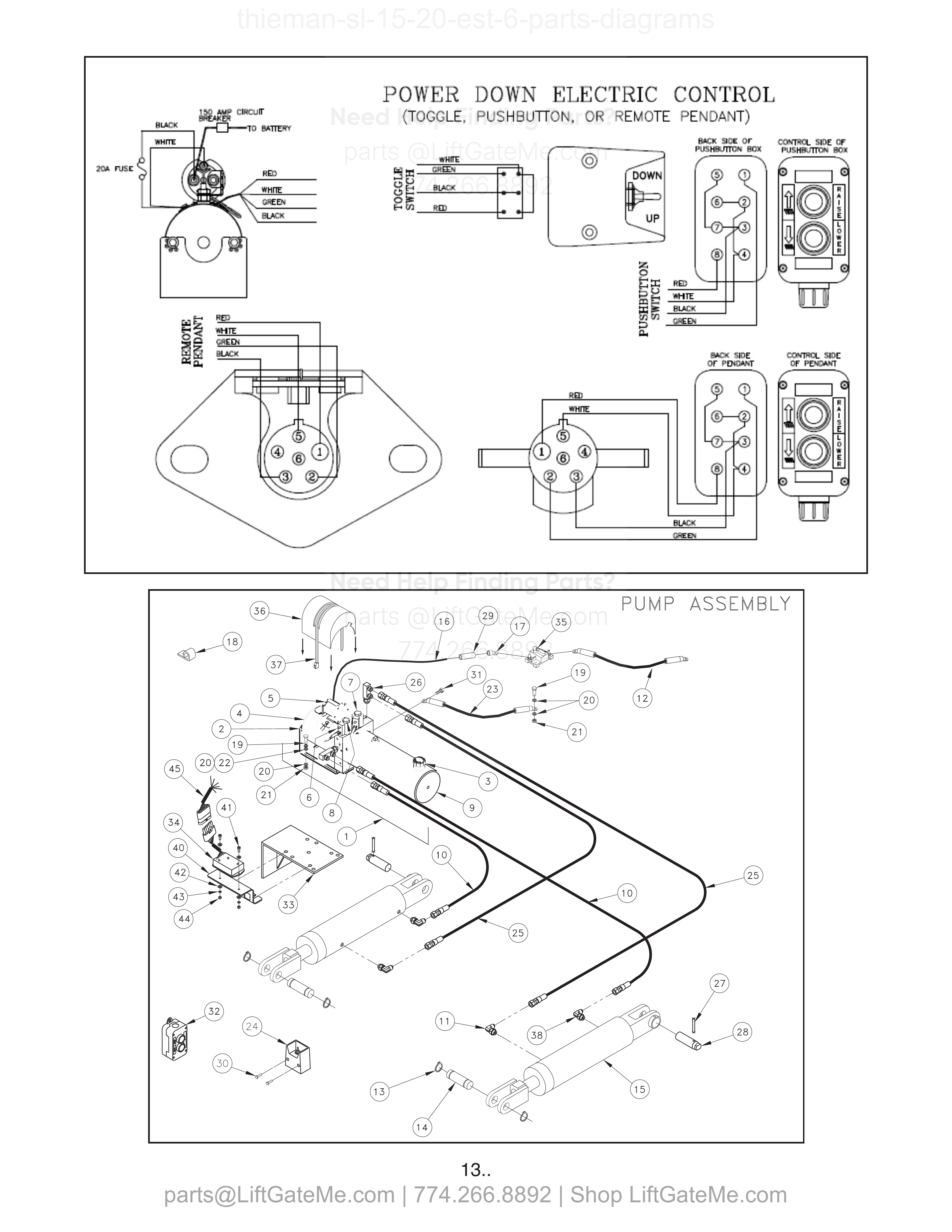 PUMP ASSEMBLY diagram