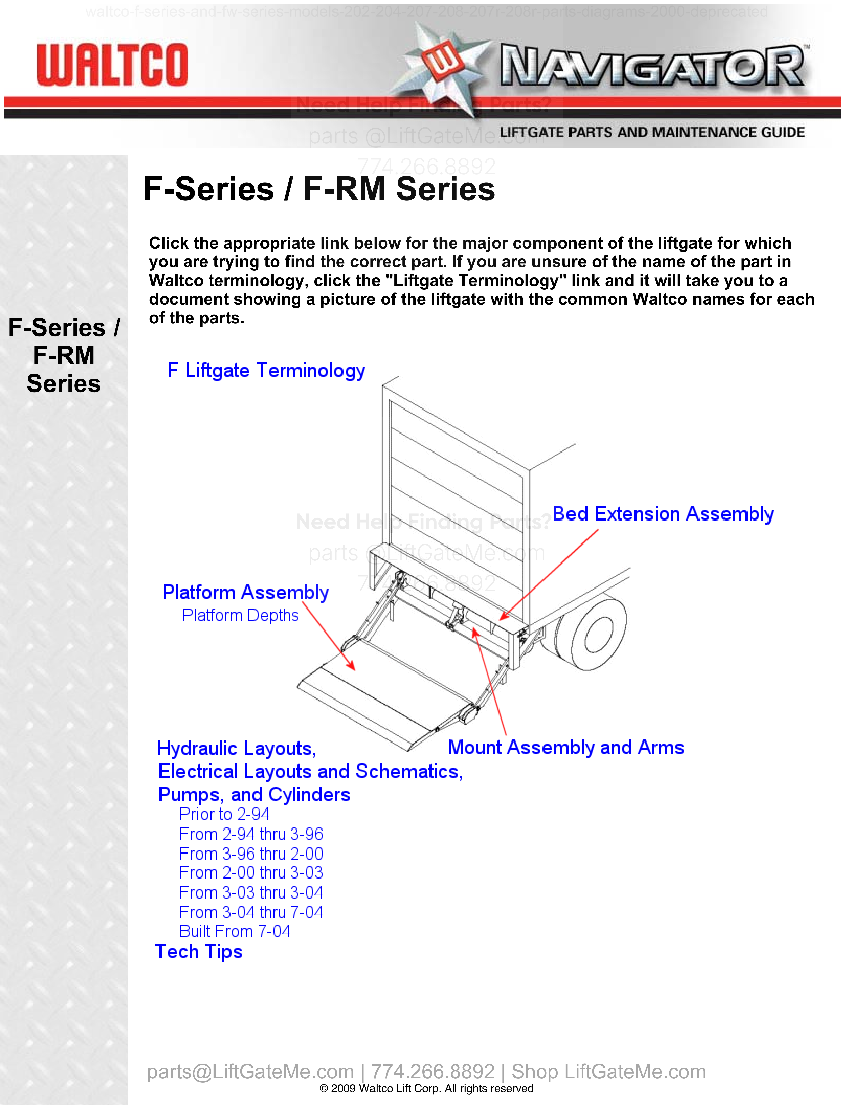 OEM manual reference cover