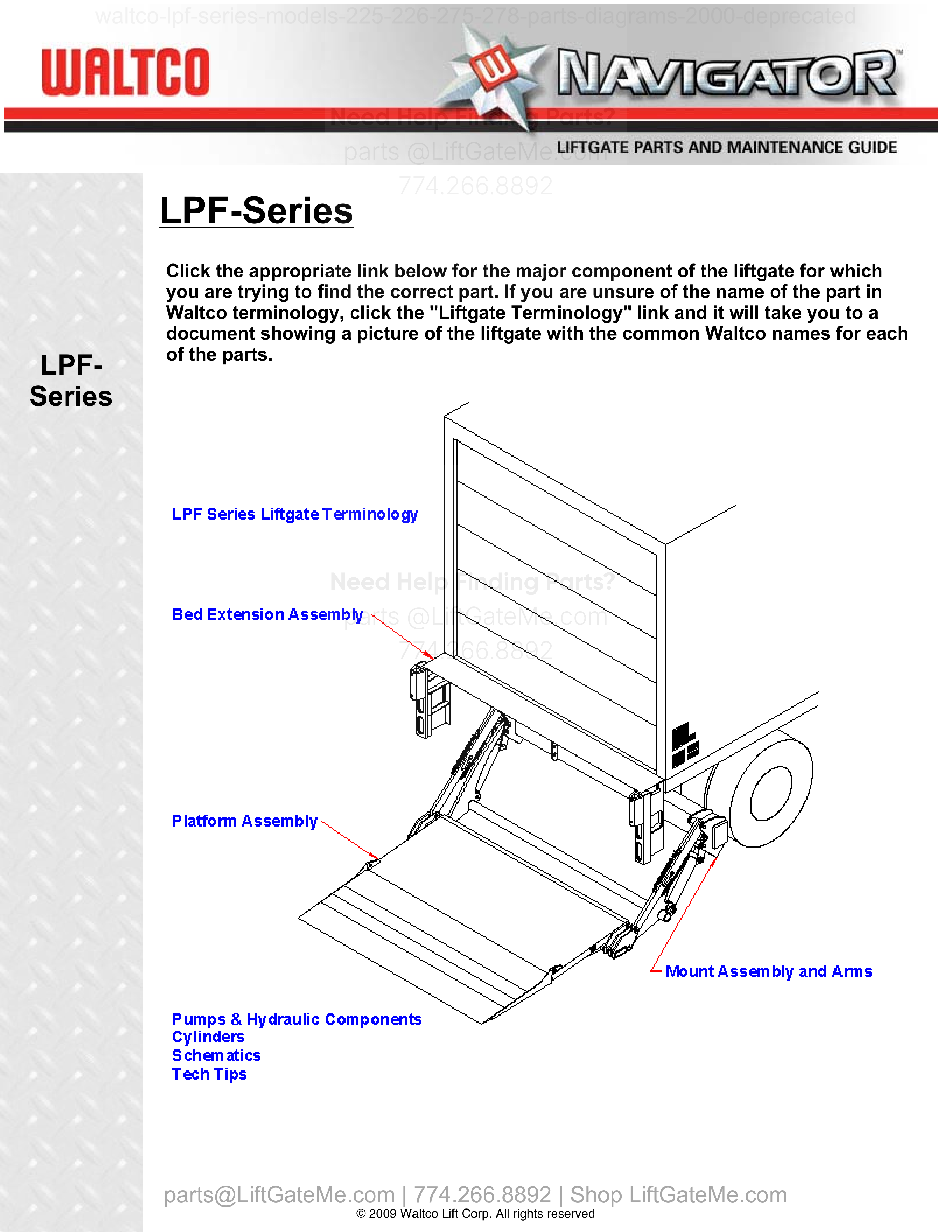 OEM manual reference cover