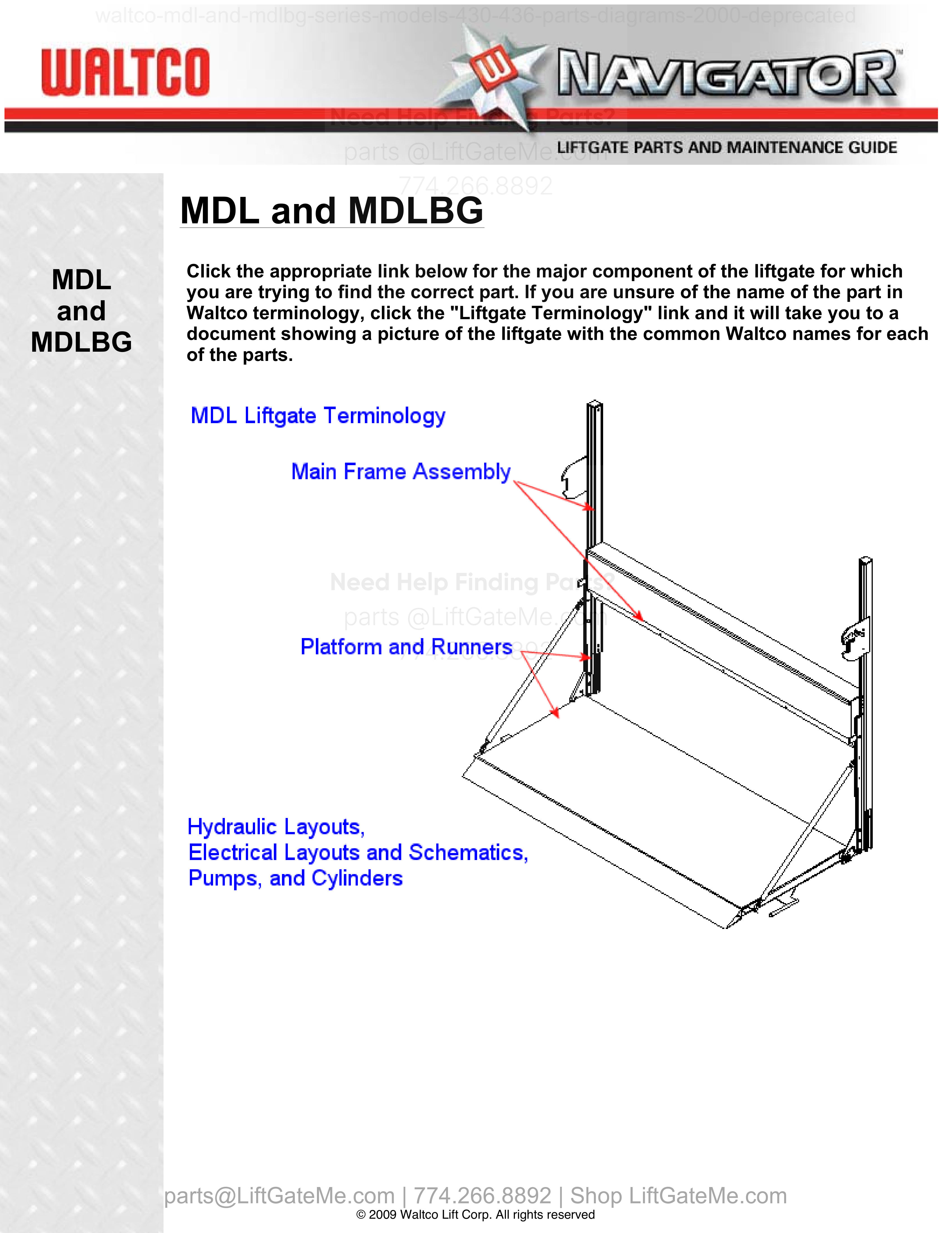 OEM manual reference cover