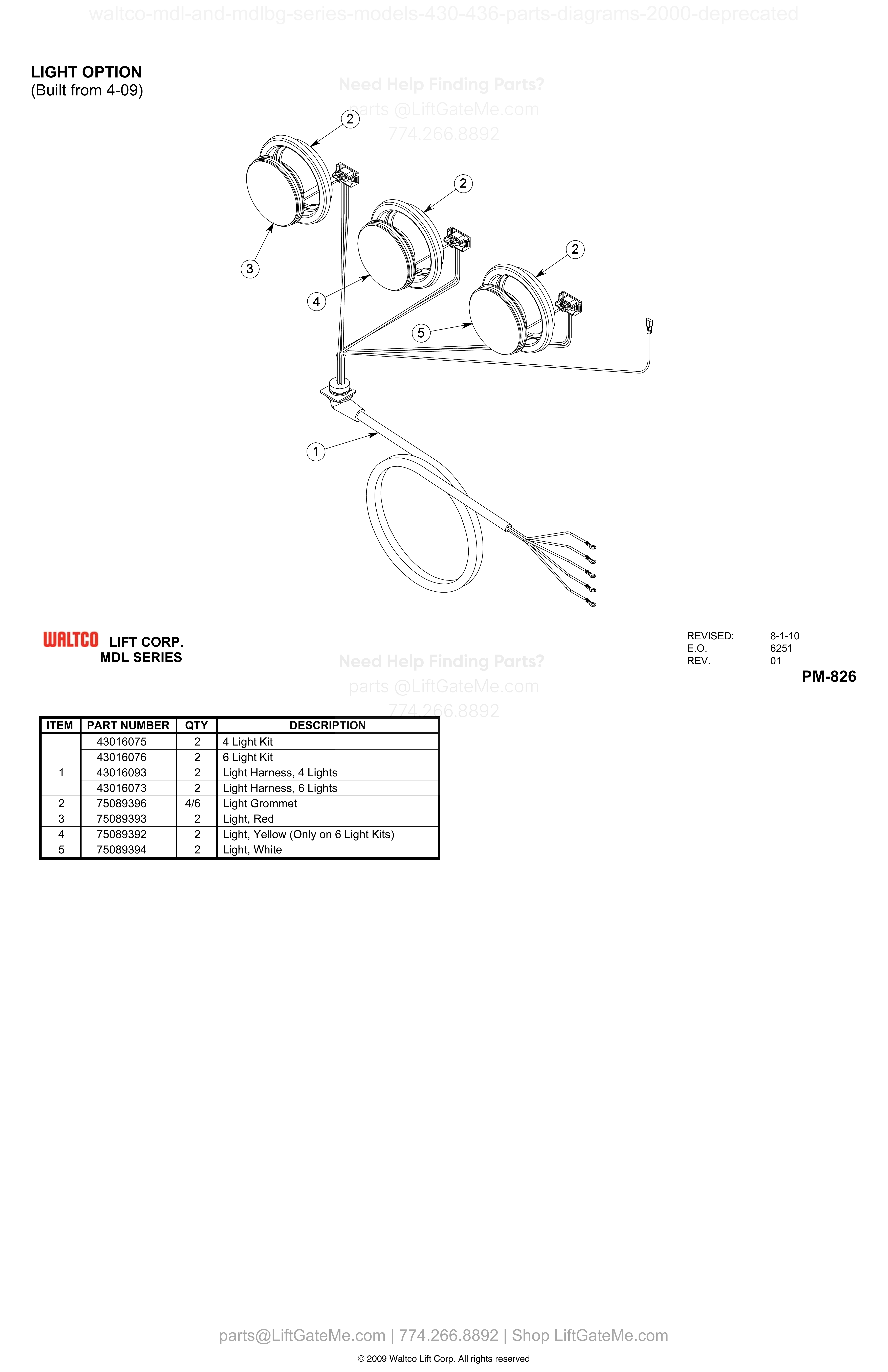 LIGHT OPTION diagram