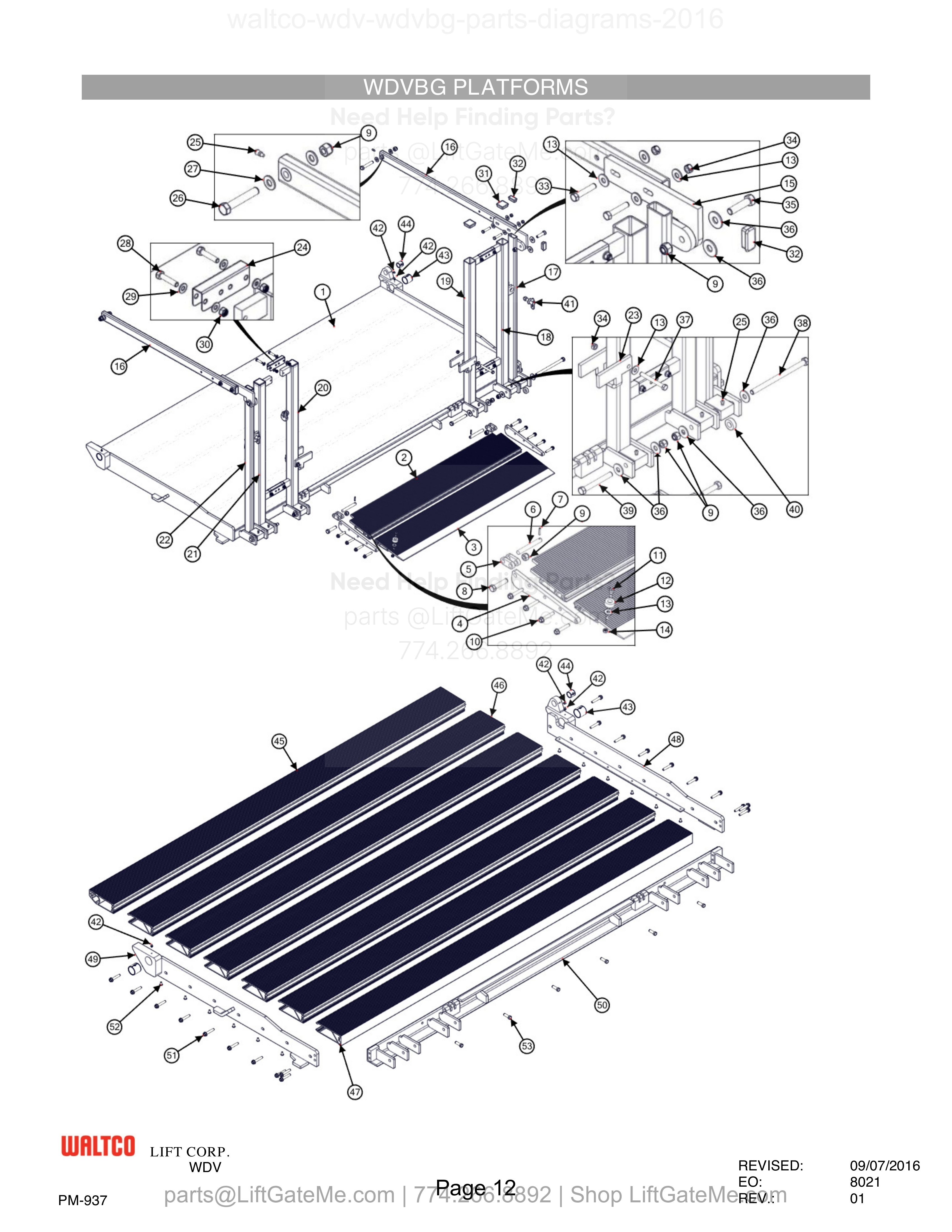 WDVBG Platforms diagram